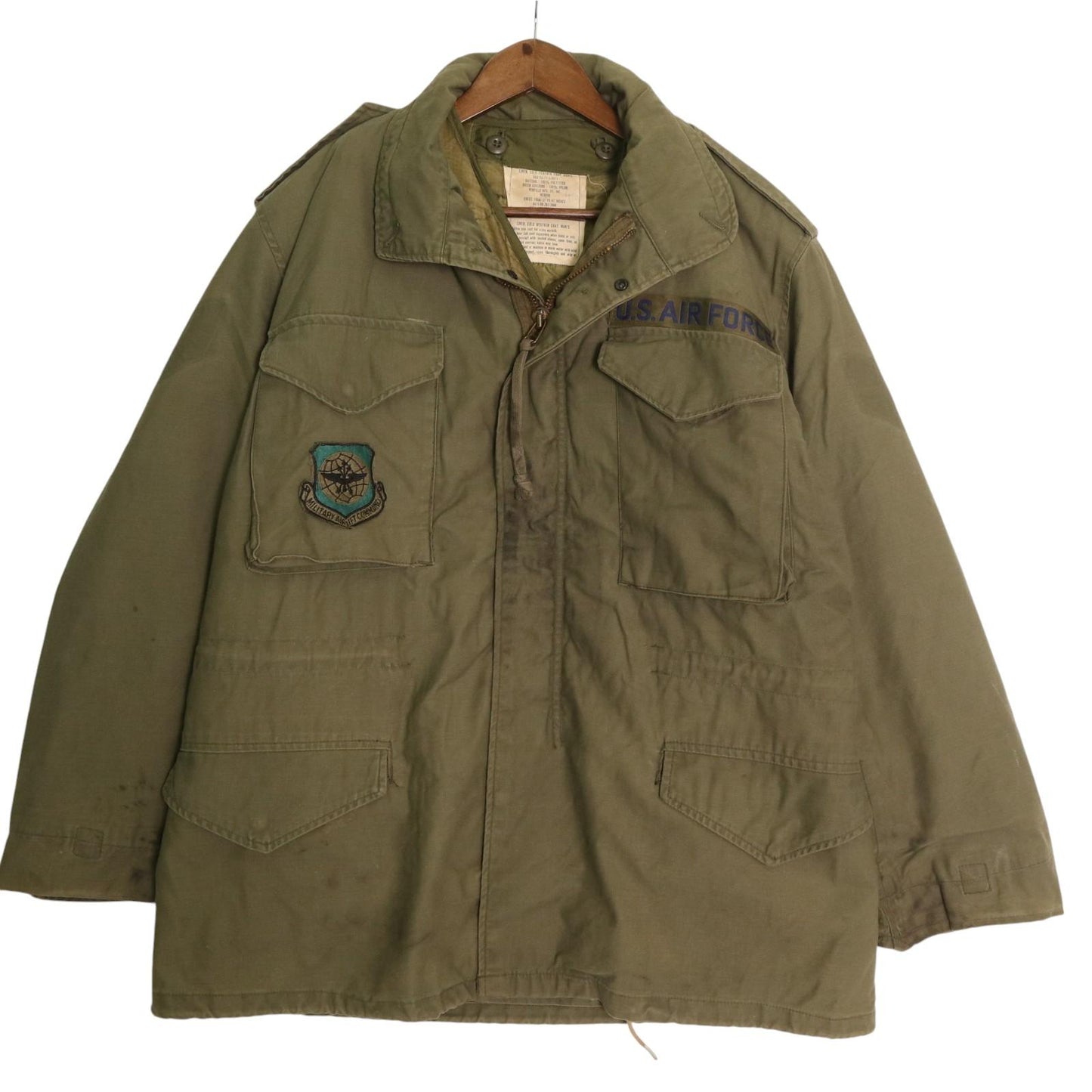 70s U.S. ARMY M-65 Field Jacket 3rd Military Jacket