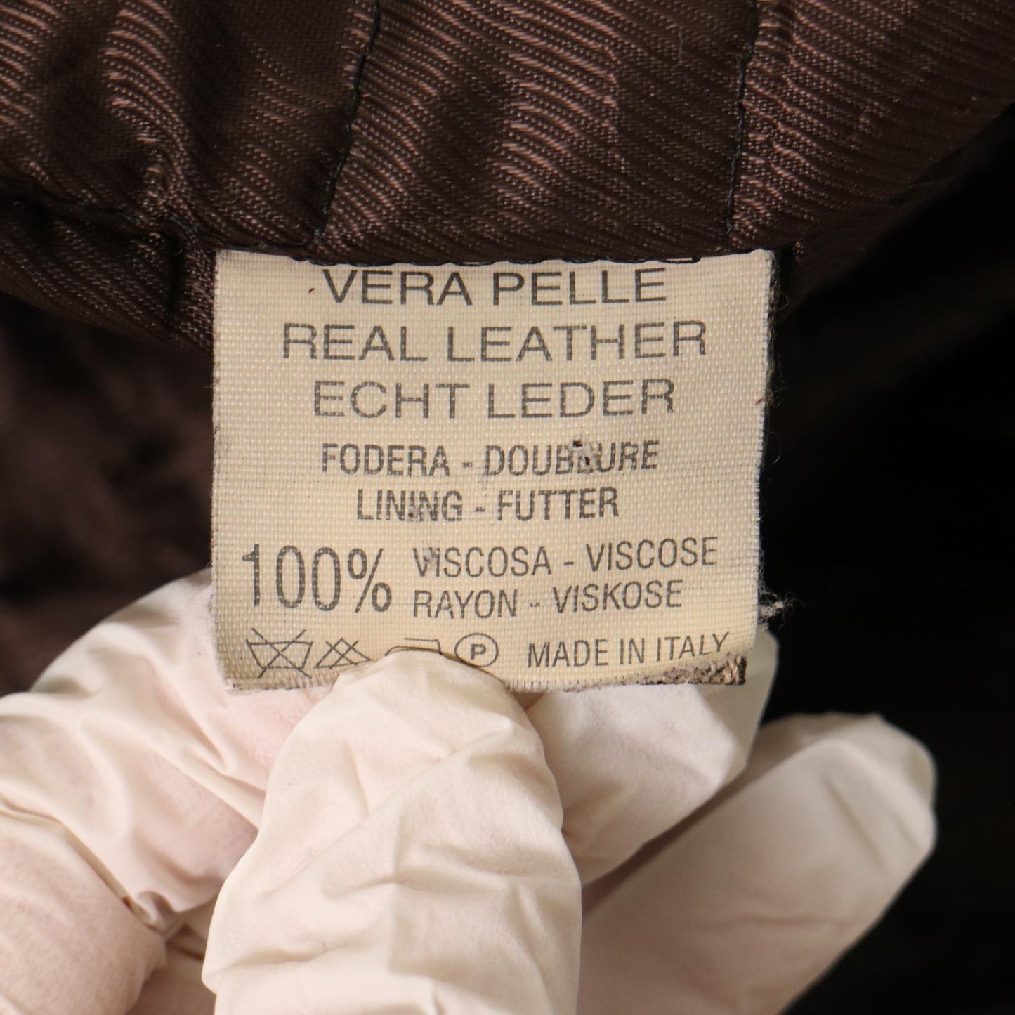 90s ACTION Leather Jacket