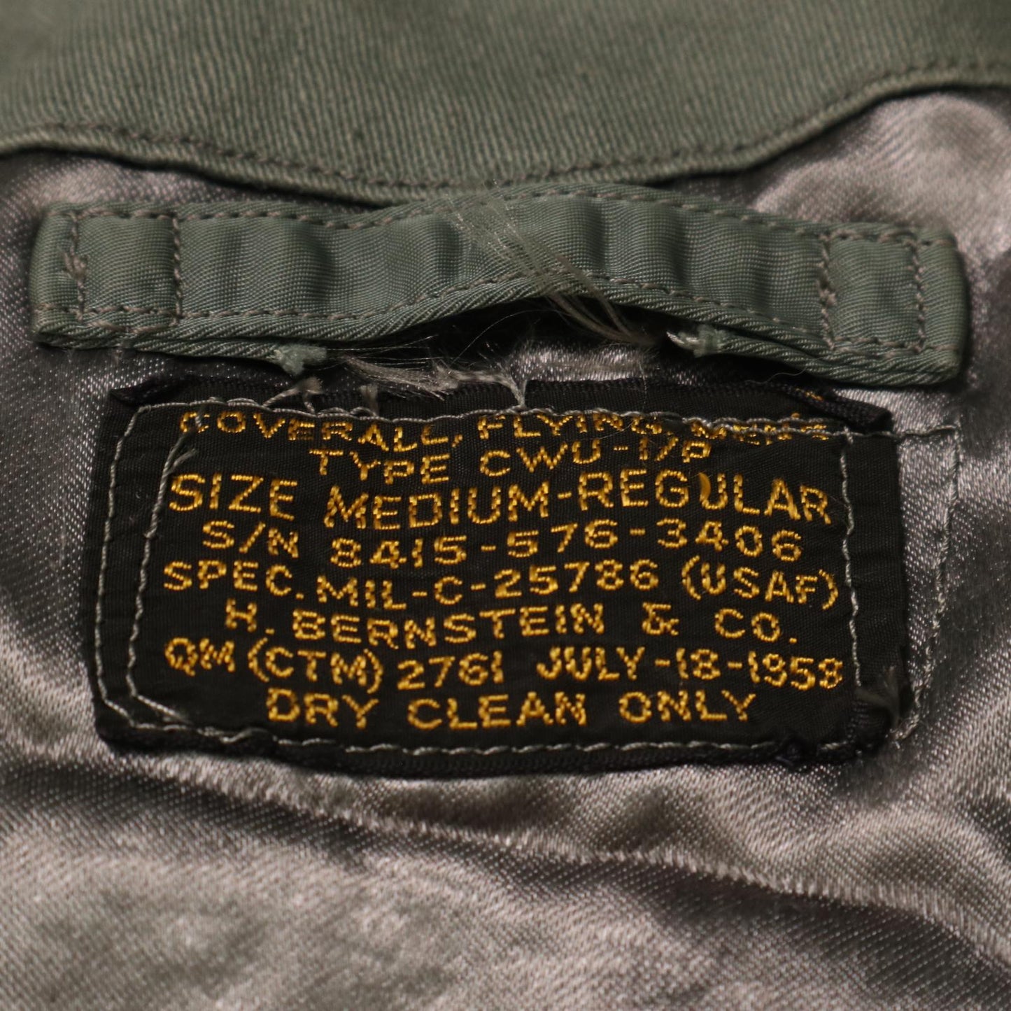 50s U.S.AIRFORCE CWU-1/P Coverall