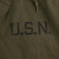 40s U.S. NAVY N-2 Rain Deck Parka Military Jacket