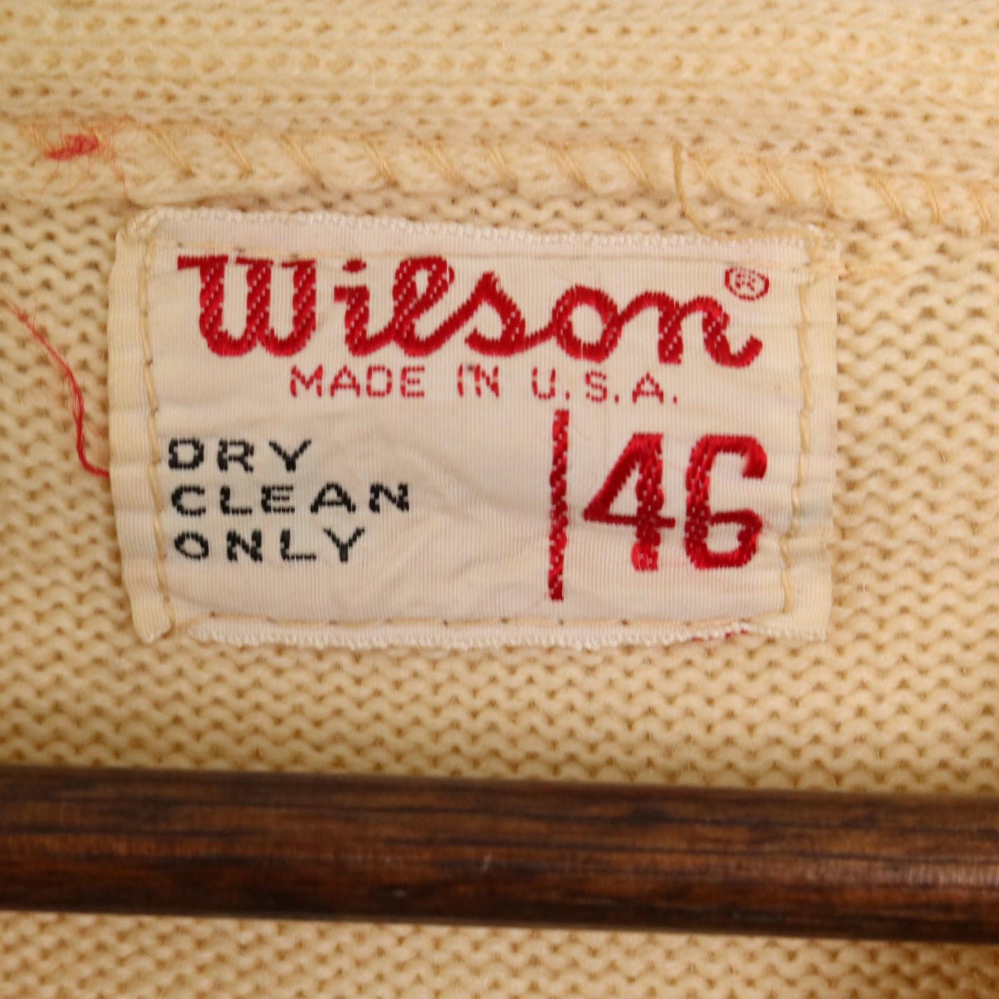 70s Wilson Lettered Sweater