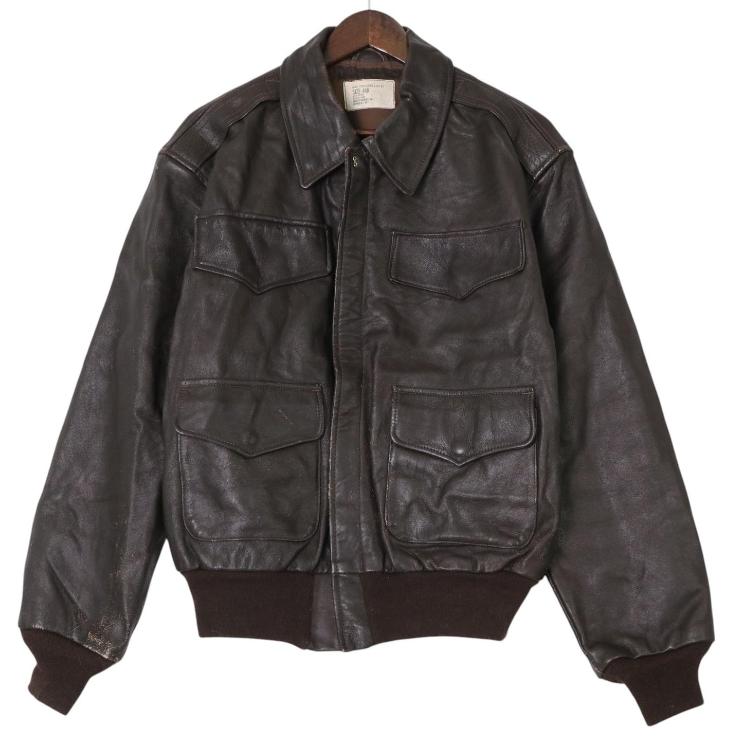 90s U.S.AIRFORCE A-2 Flight Military Jacket