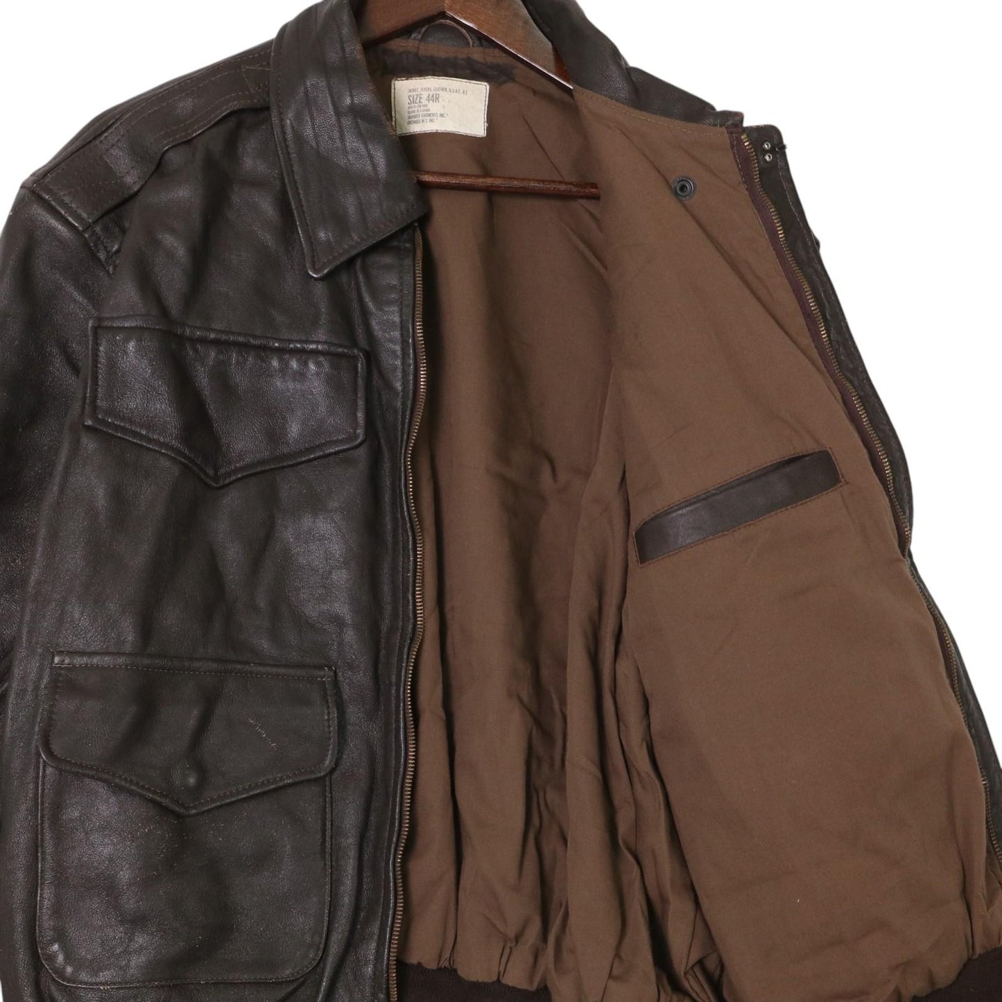 90s U.S.AIRFORCE A-2 Flight Military Jacket