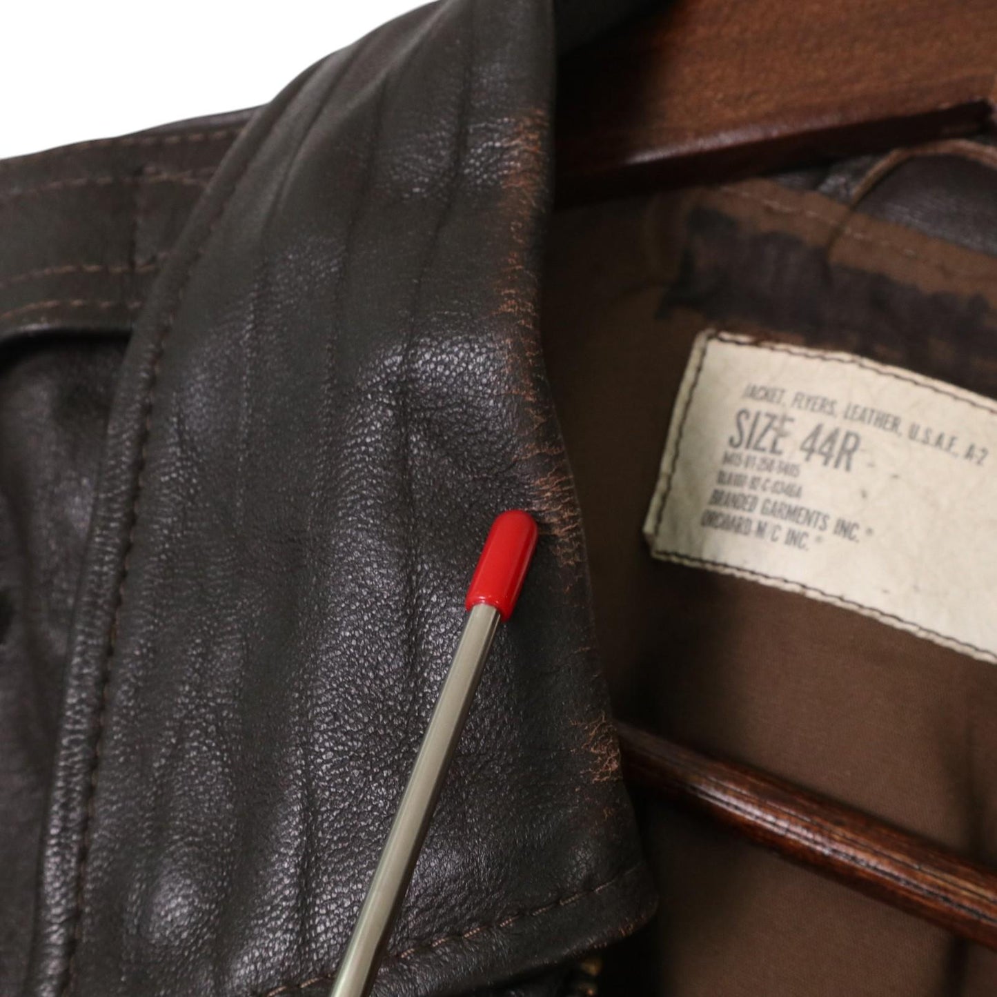 90s U.S.AIRFORCE A-2 Flight Military Jacket