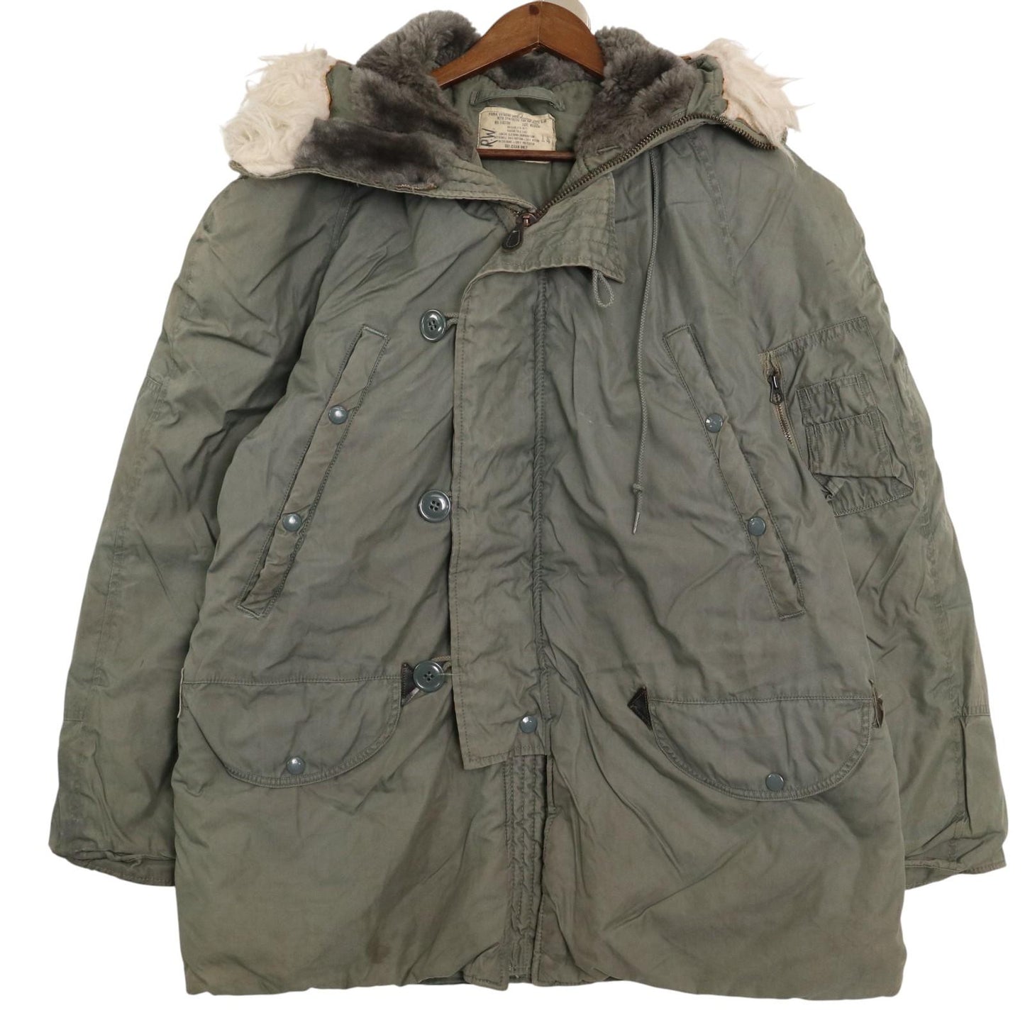 70s U.S.AIRFORCE N-3B Flight Jacket Military Jacket