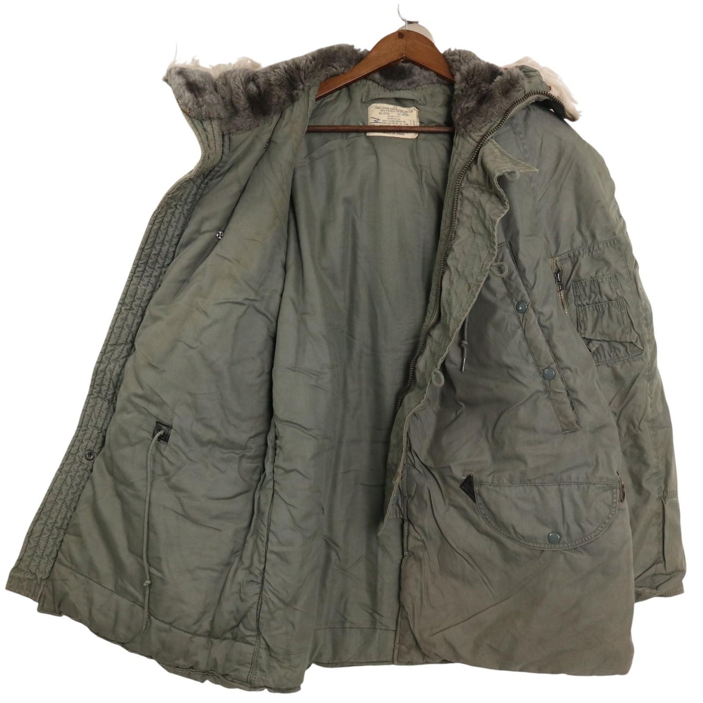 70s U.S.AIRFORCE N-3B Flight Jacket Military Jacket