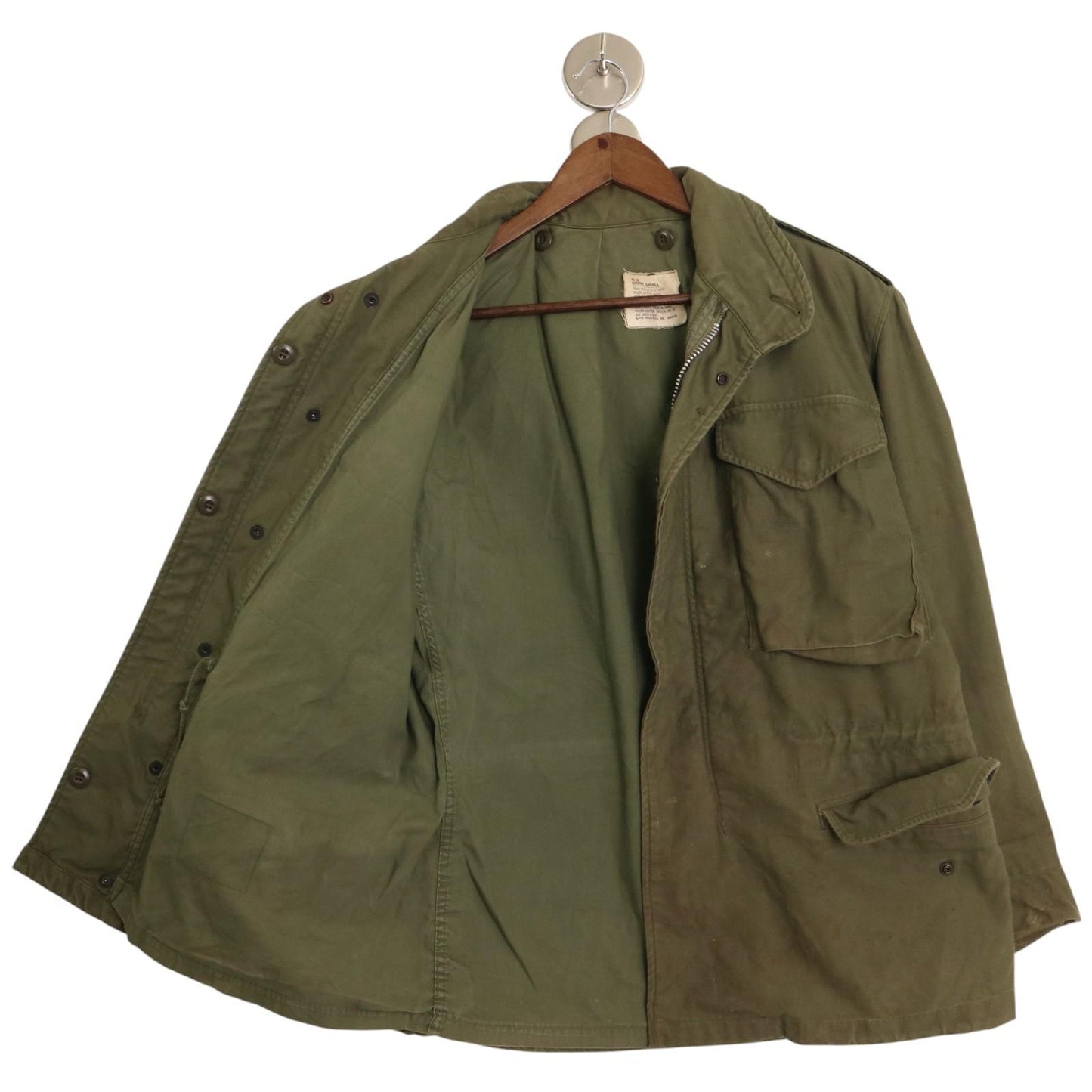 60s U.S. ARMY M-65 Field Jacket 2nd Military Jacket