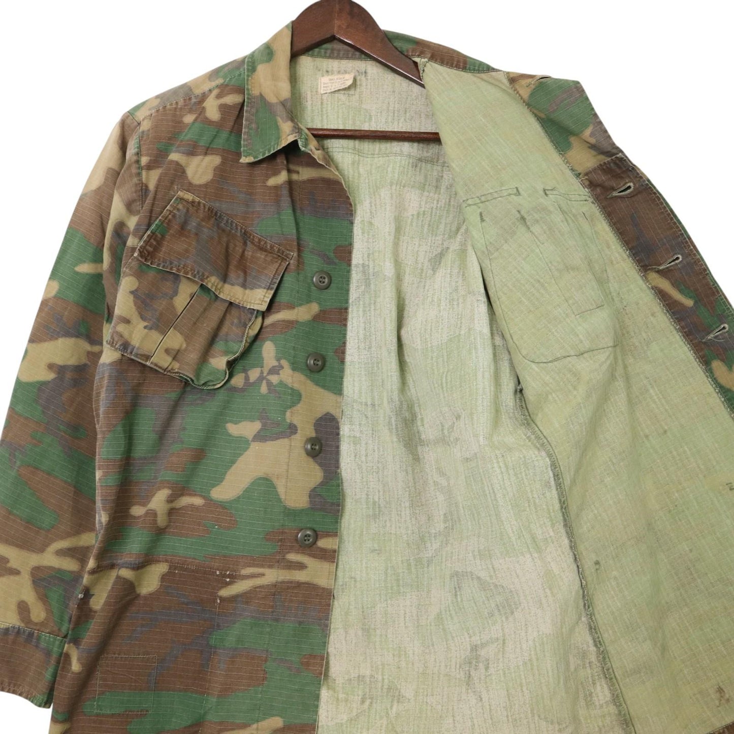 70s U.S. Military Fatigue Jacket Military Jacket
