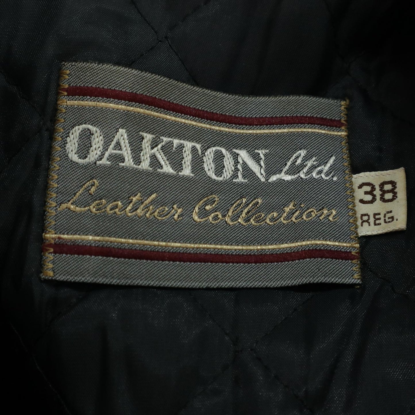80s OAKTON Double Riders Leather Jacket