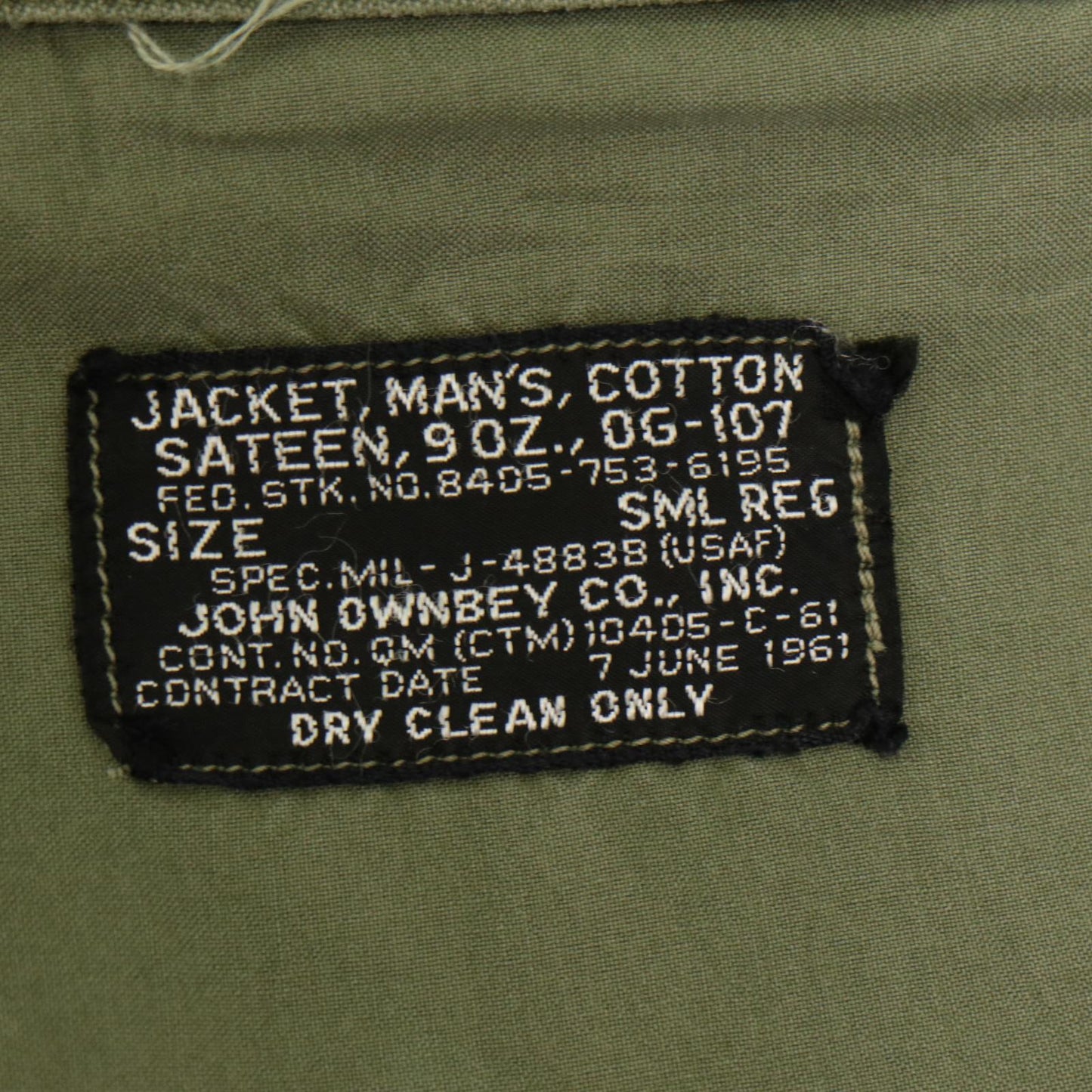 60s U.S.AIRFORCE Battle Jacket Military Jacket