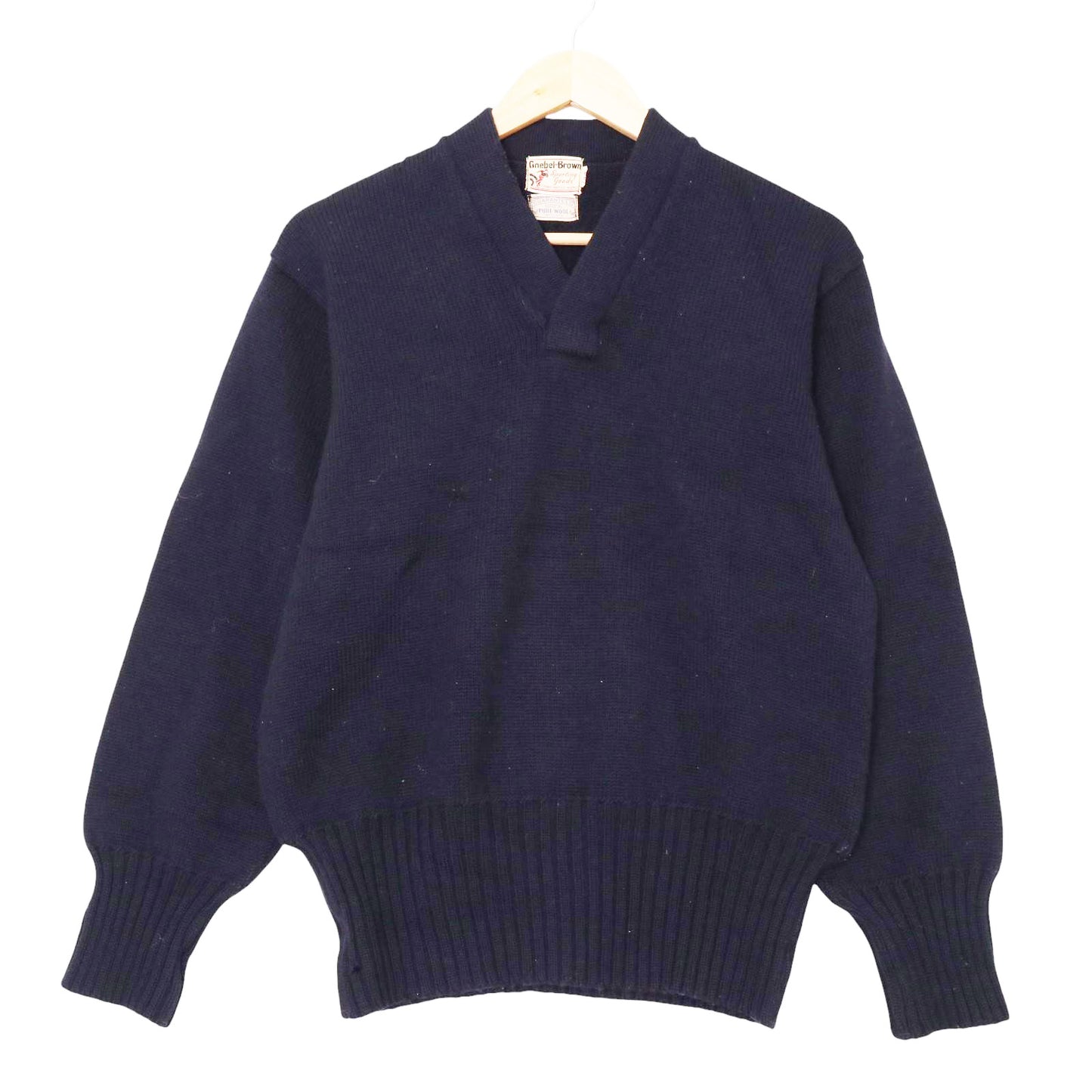 50s Goebel-Brown Lettered Sweater