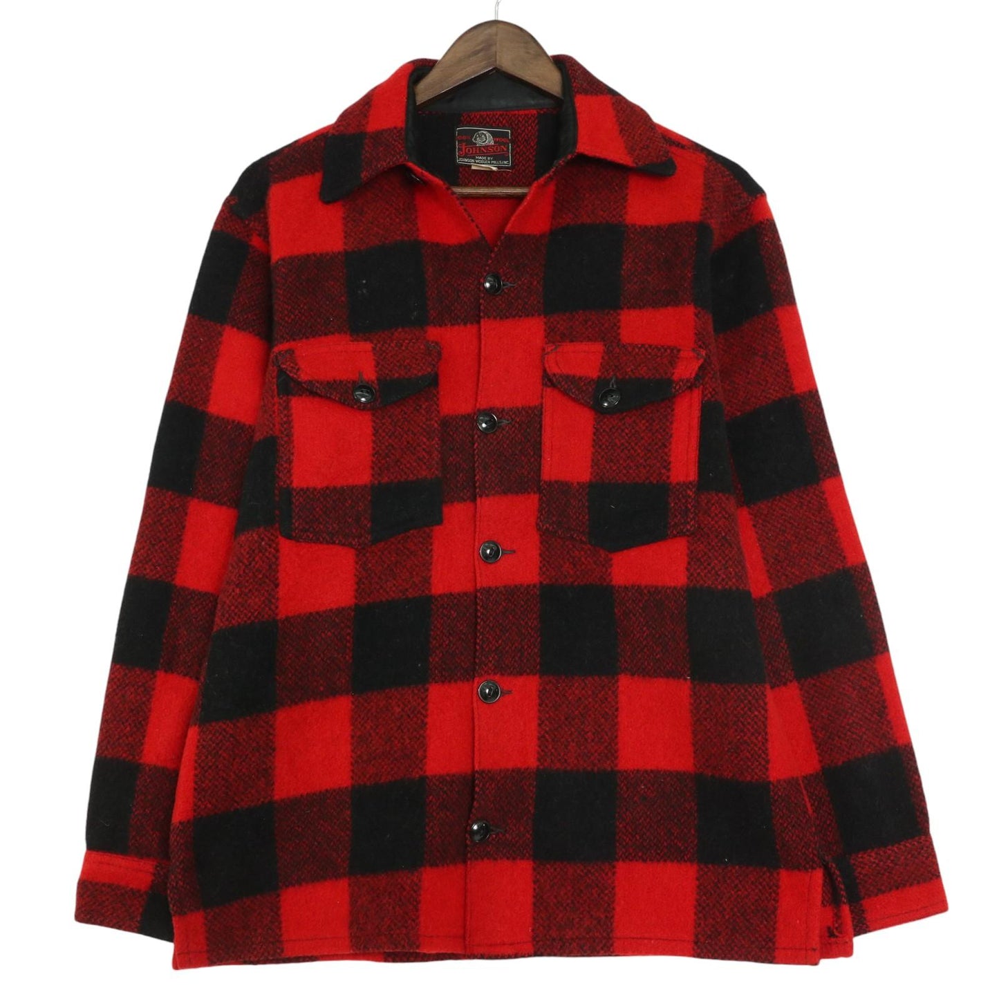 70s JOHNSON WOOLEN MILLS Wool Shirt