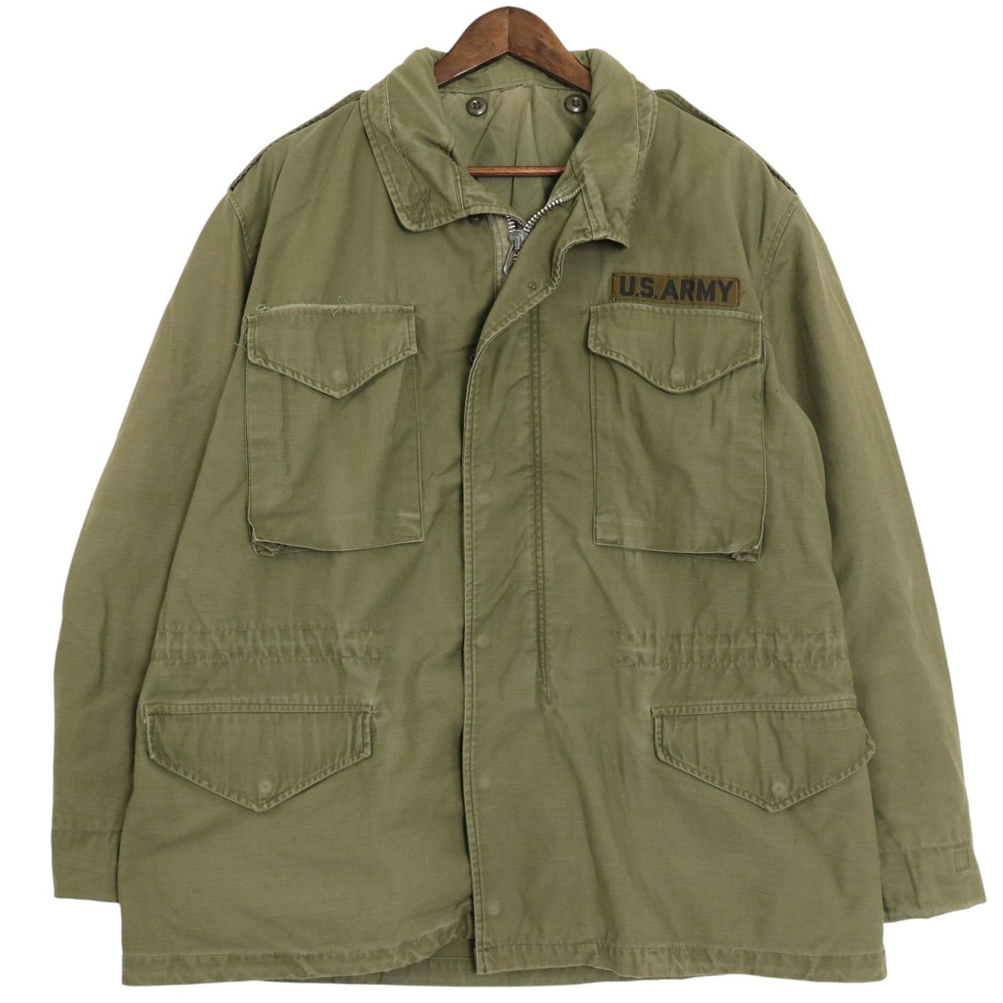 60s U.S. ARMY M-65 Field Jacket 2nd Military Jacket