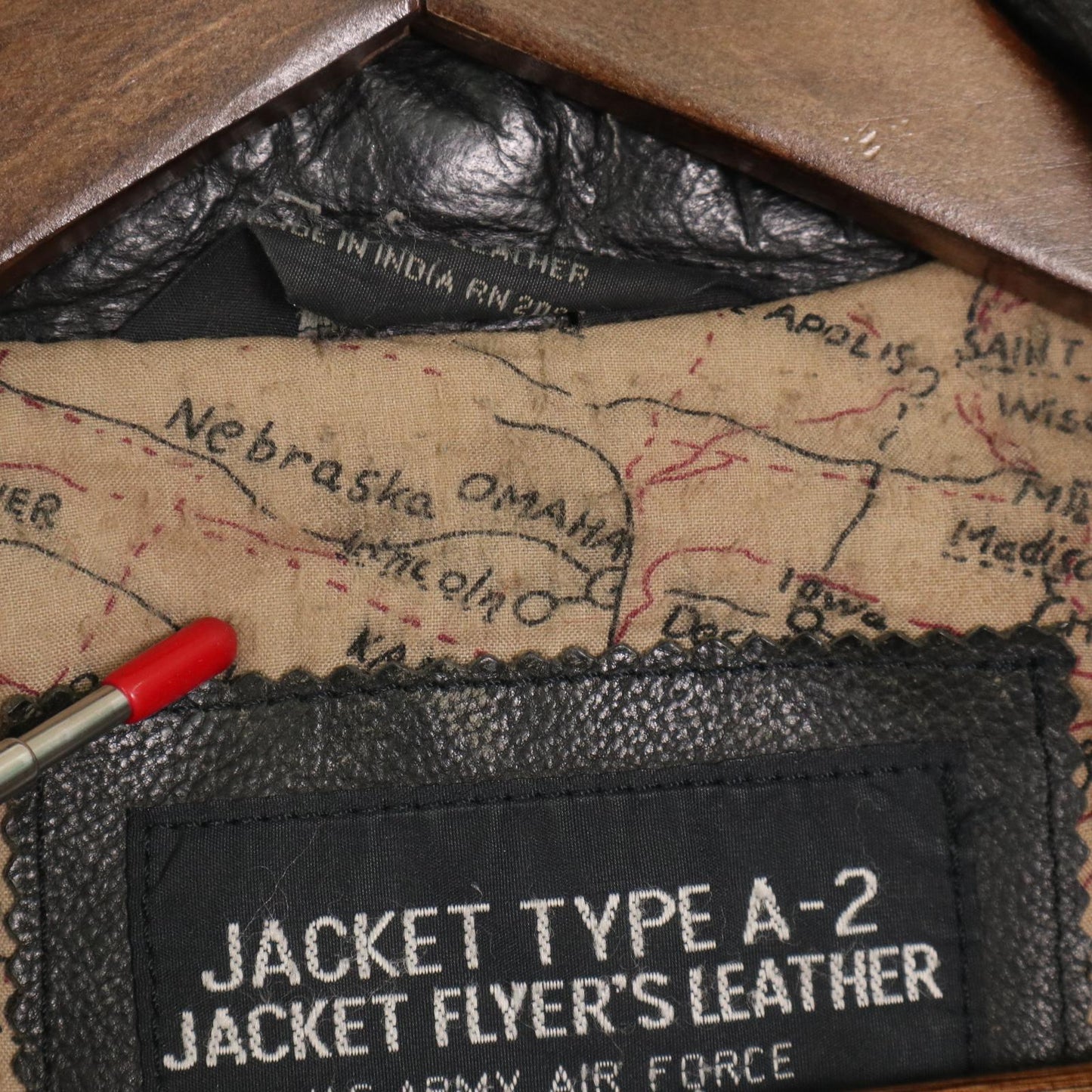 80s A-2 Flight Leather Jacket