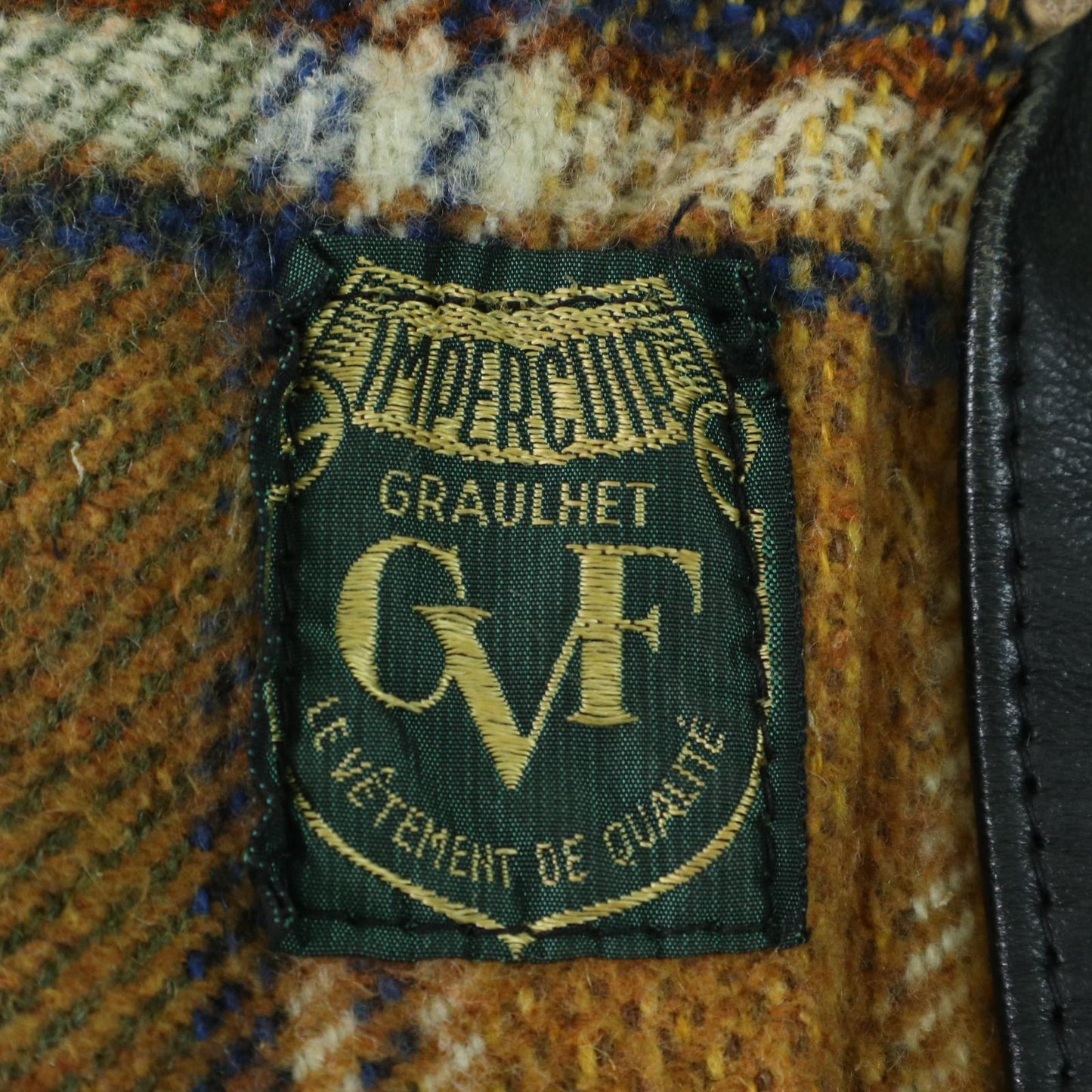 70s GVF Leather Jacket