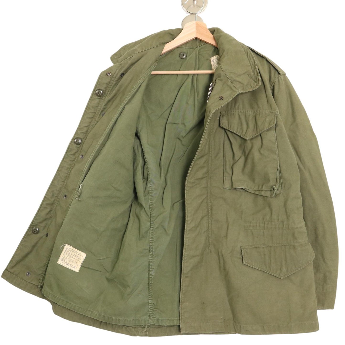 60s U.S. ARMY M-65 Field Jacket 2nd Military Jacket