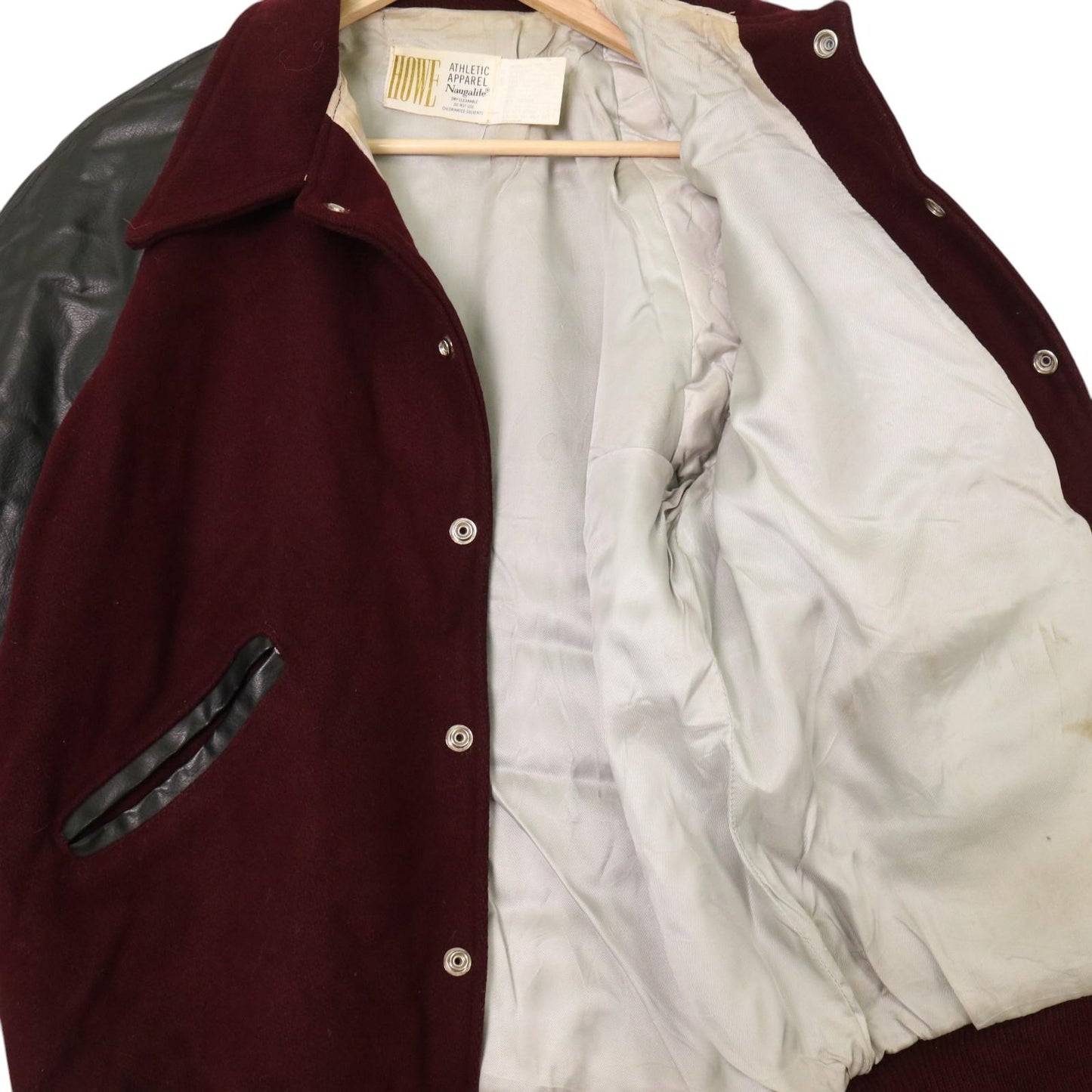 70s HOWE ATHLETIC APPAREL Varsity Stadium Jacket