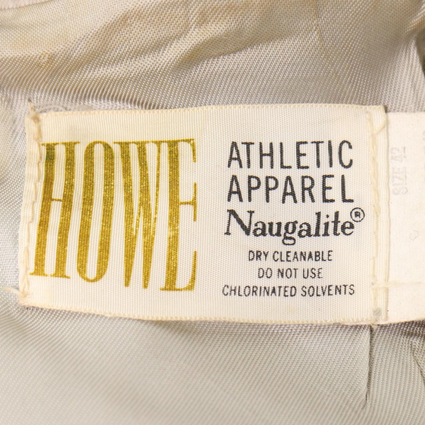 70s HOWE ATHLETIC APPAREL Varsity Stadium Jacket