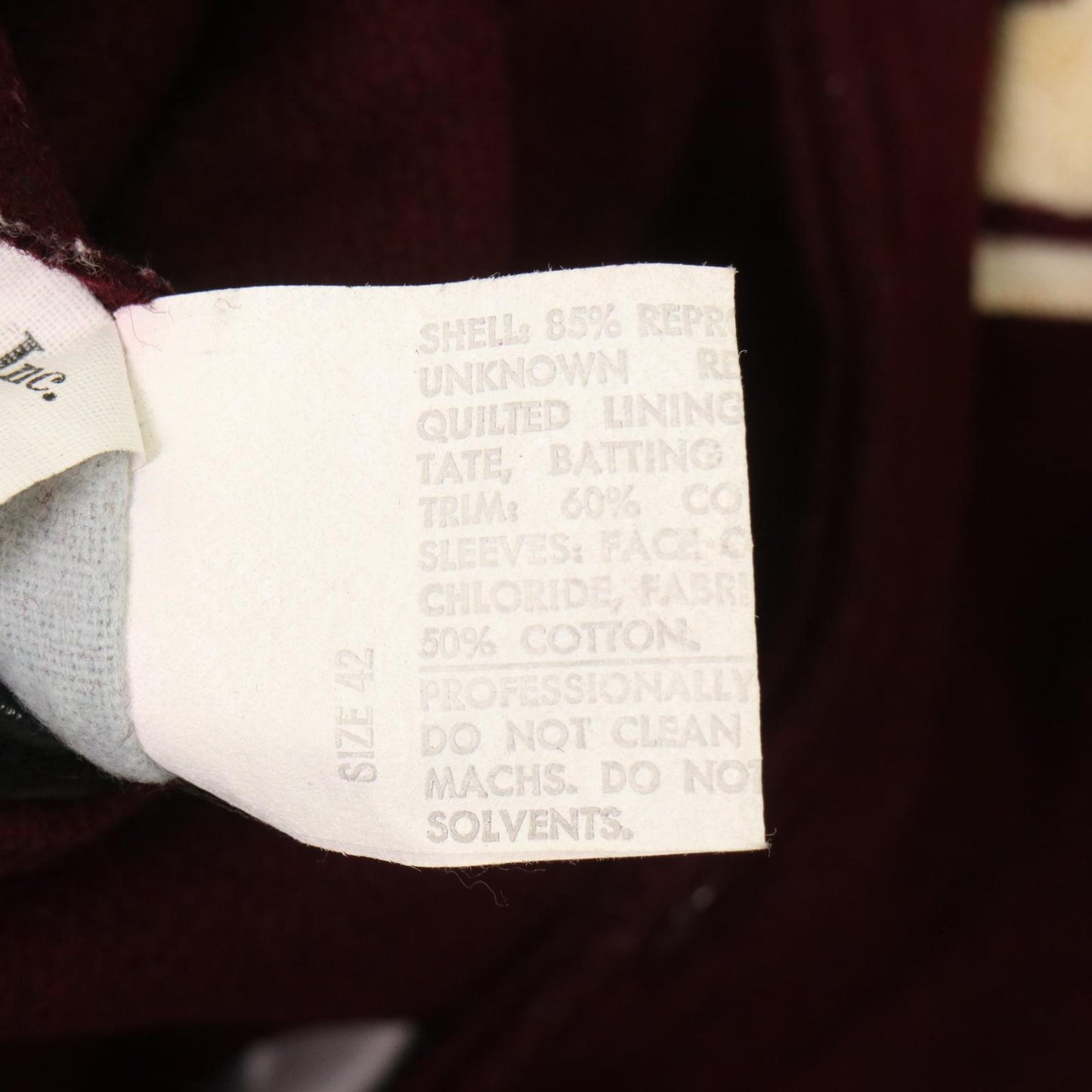 70s HOWE ATHLETIC APPAREL Varsity Stadium Jacket