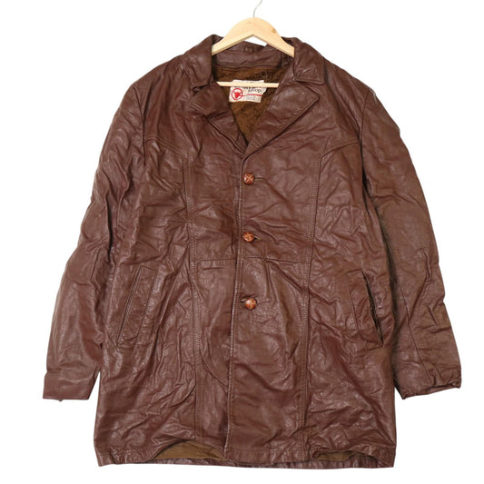 70s Sears Leather Jacket