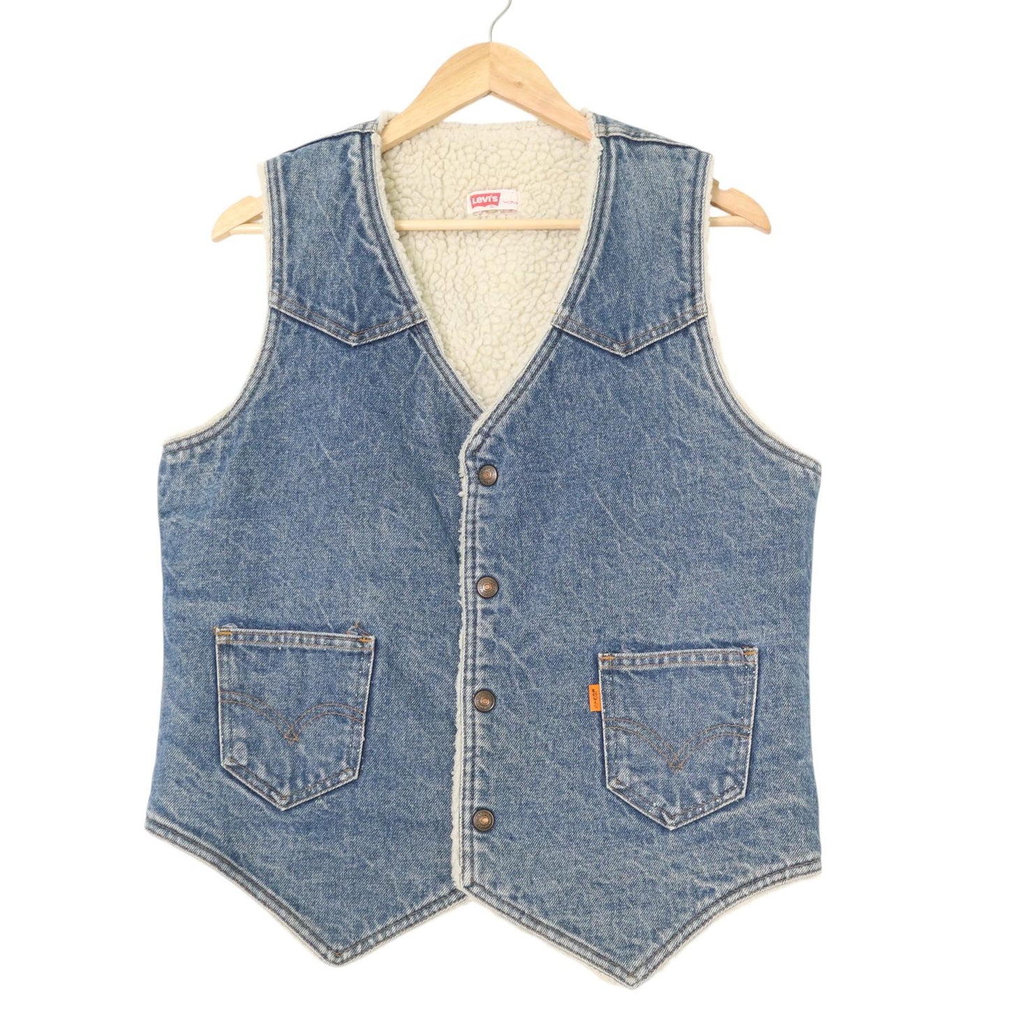 70s Levi's Denim Vest