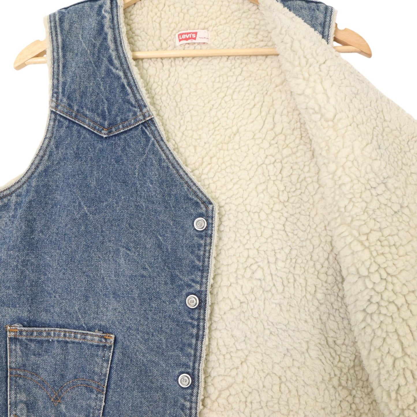 70s Levi's Denim Vest