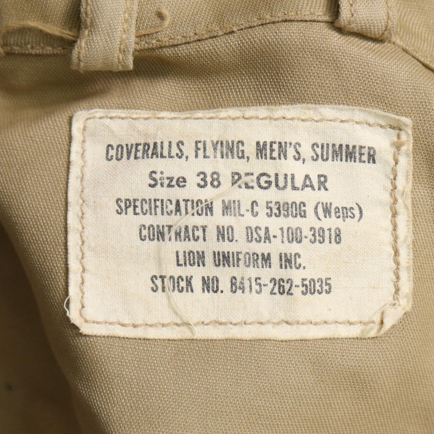 60s U.S. NAVY Military Coverall