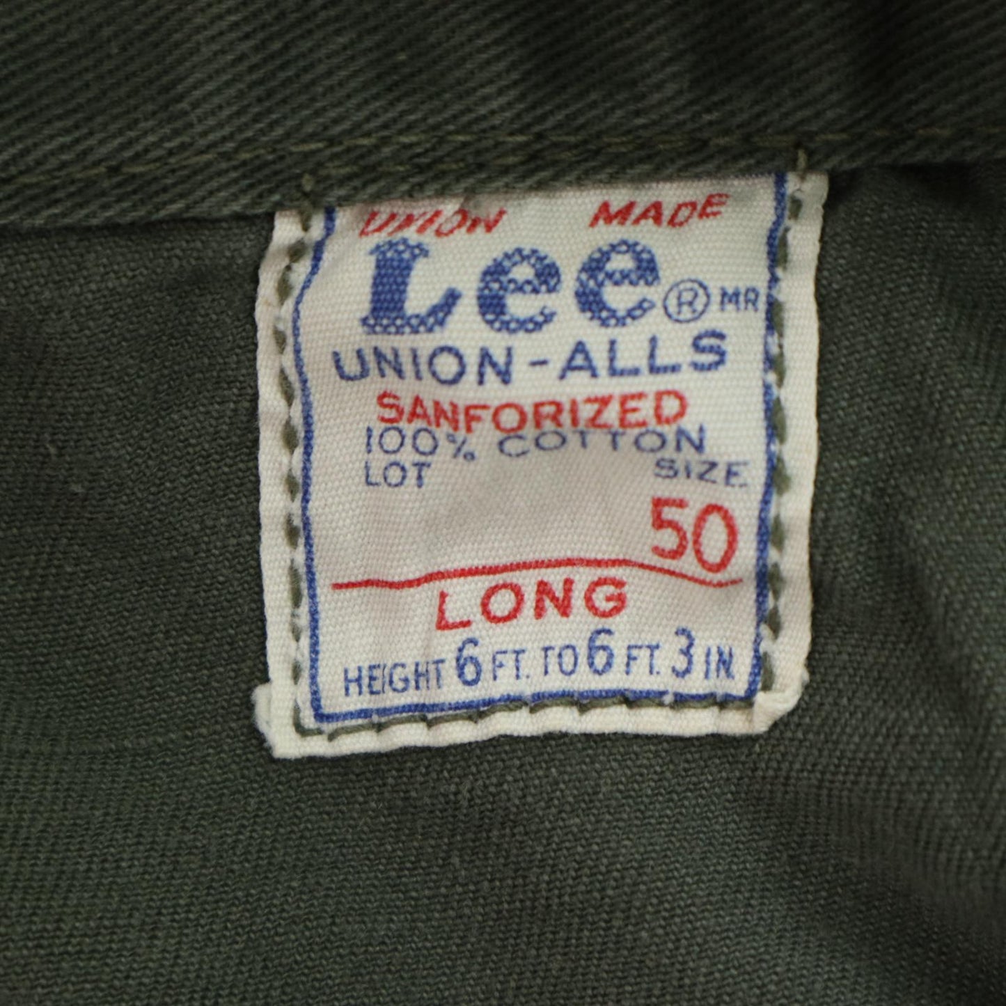 60s Lee Coverall
