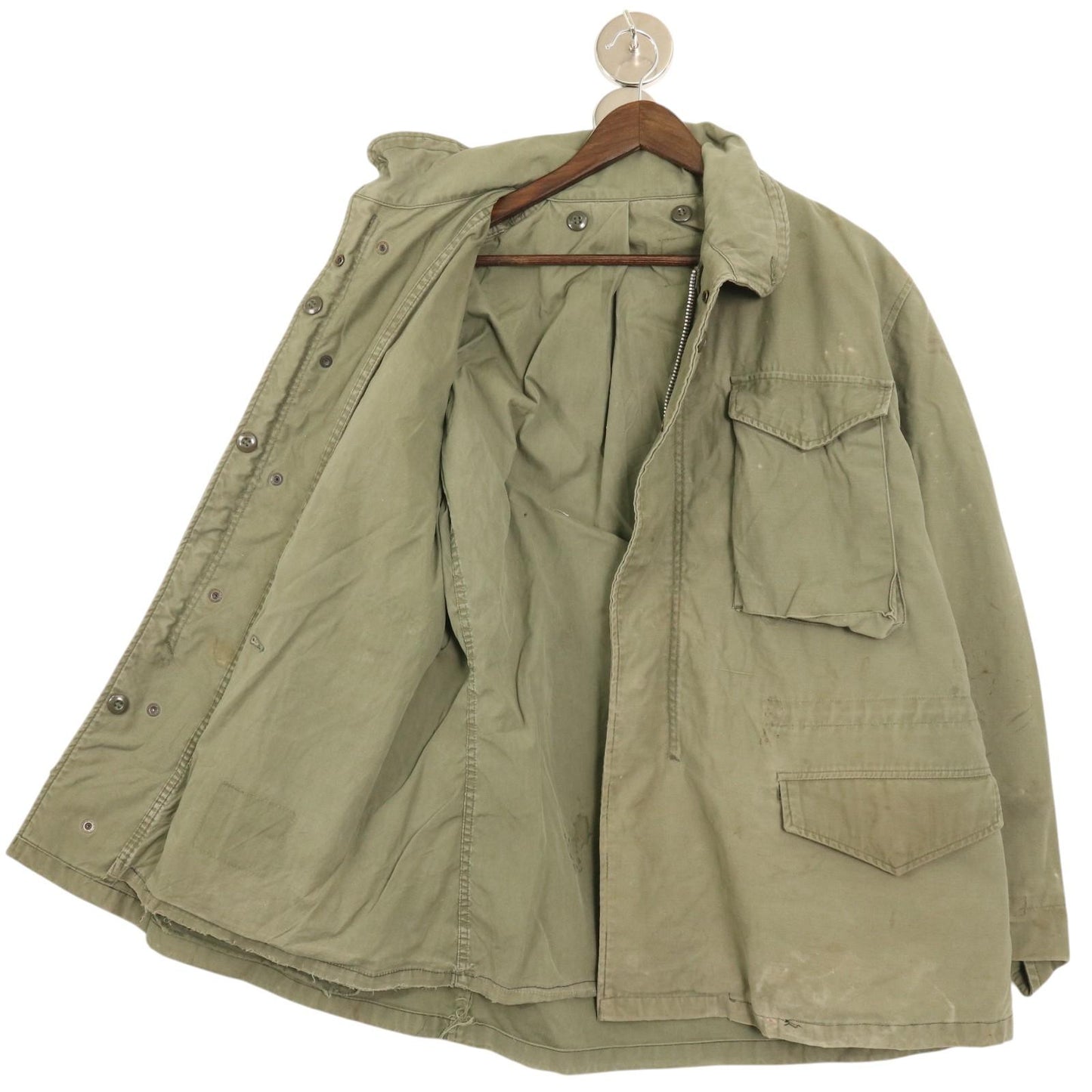 60s U.S. ARMY M-65 Field Jacket 2nd Military Jacket