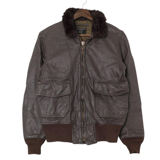 70s U.S. NAVY G-1 Flight Jacket Military Jacket