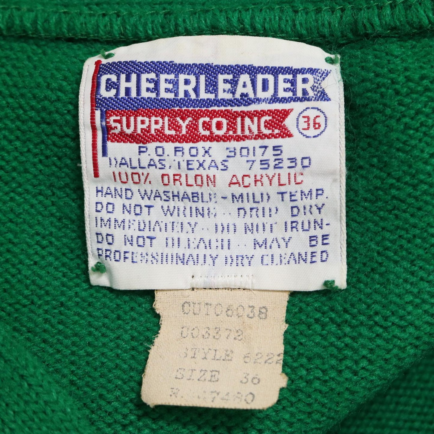 70s CHEERLEEADER Cardigan