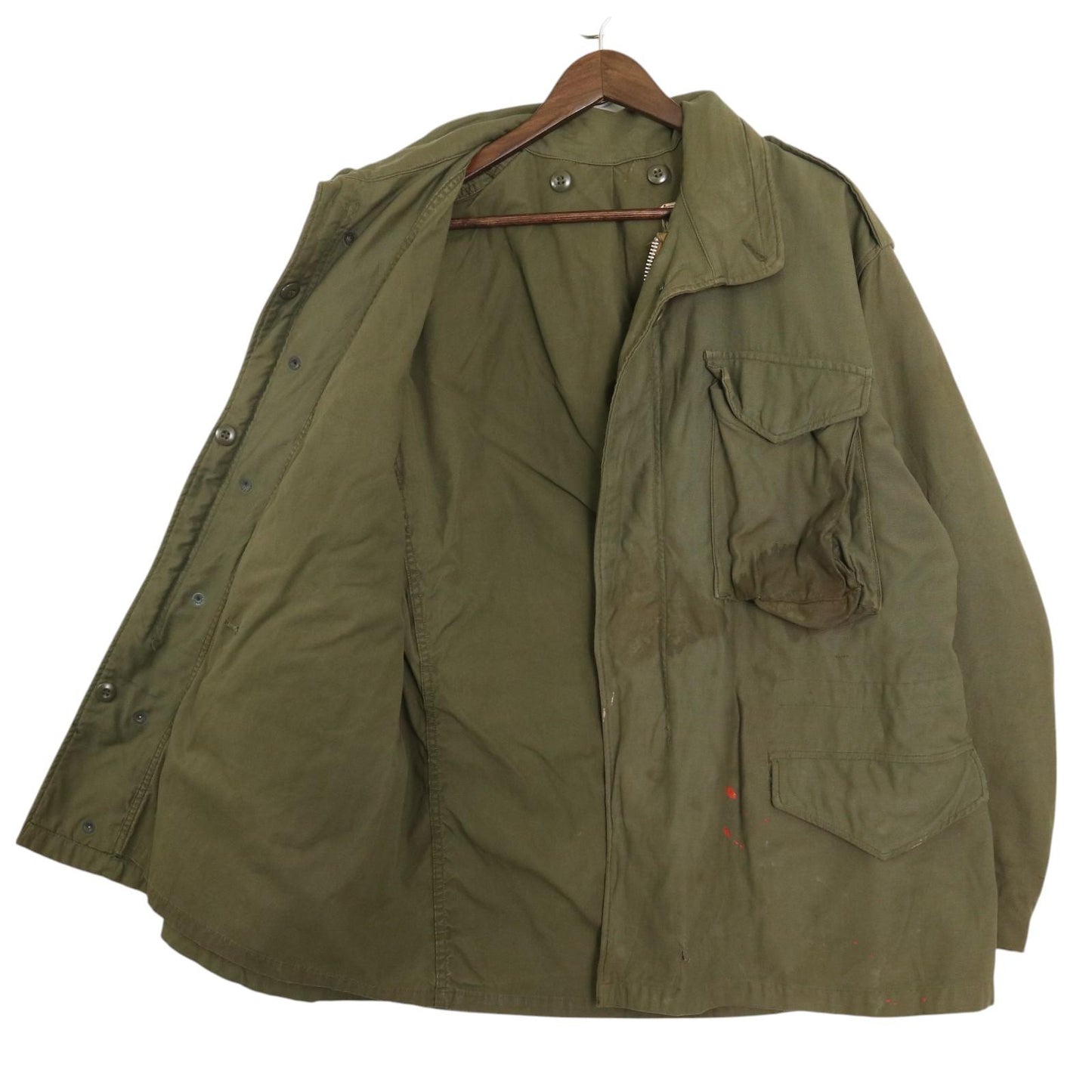 60s U.S. ARMY M-65 Field Jacket 2nd Military Jacket