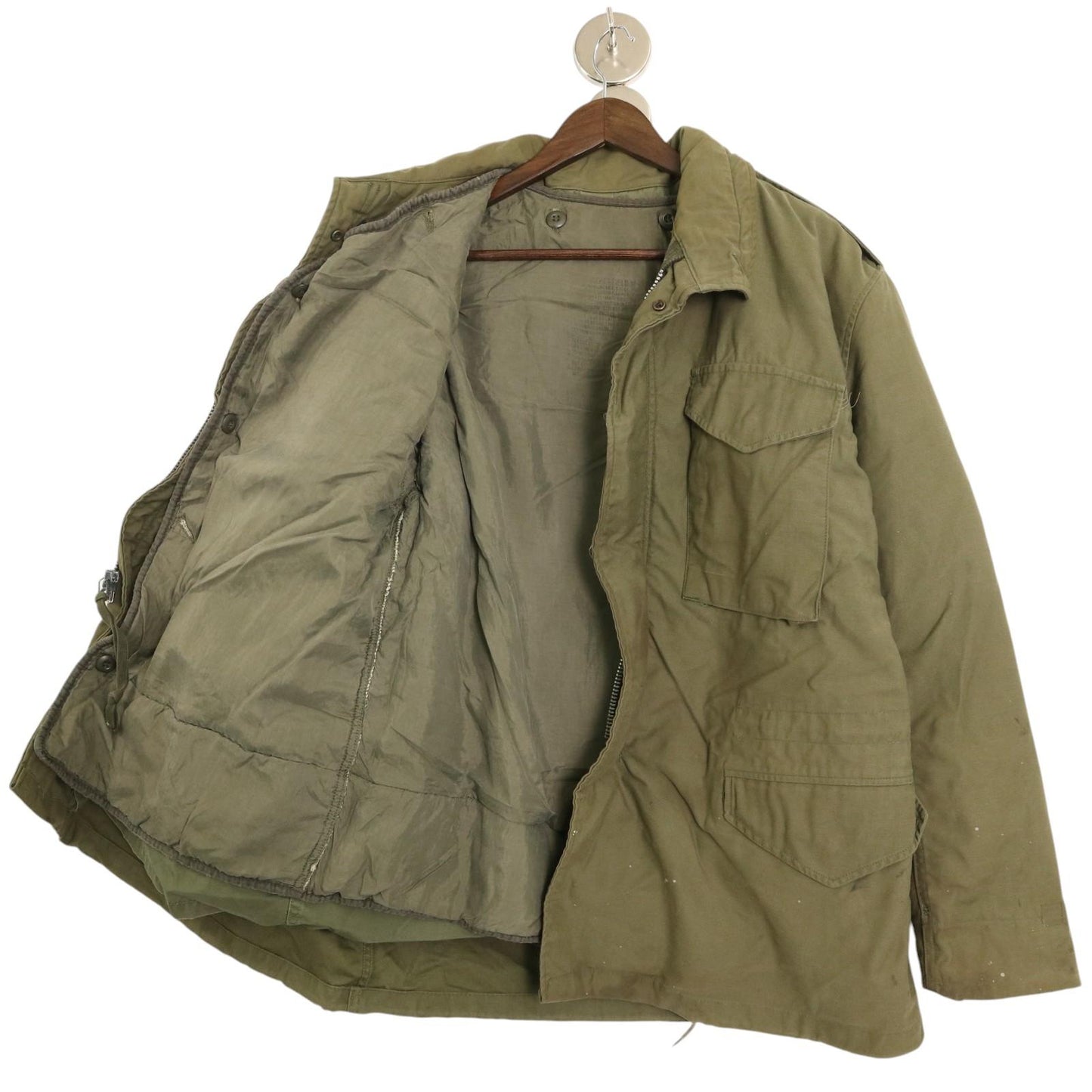 60s U.S. ARMY M-65 Field Jacket 2nd Military Jacket