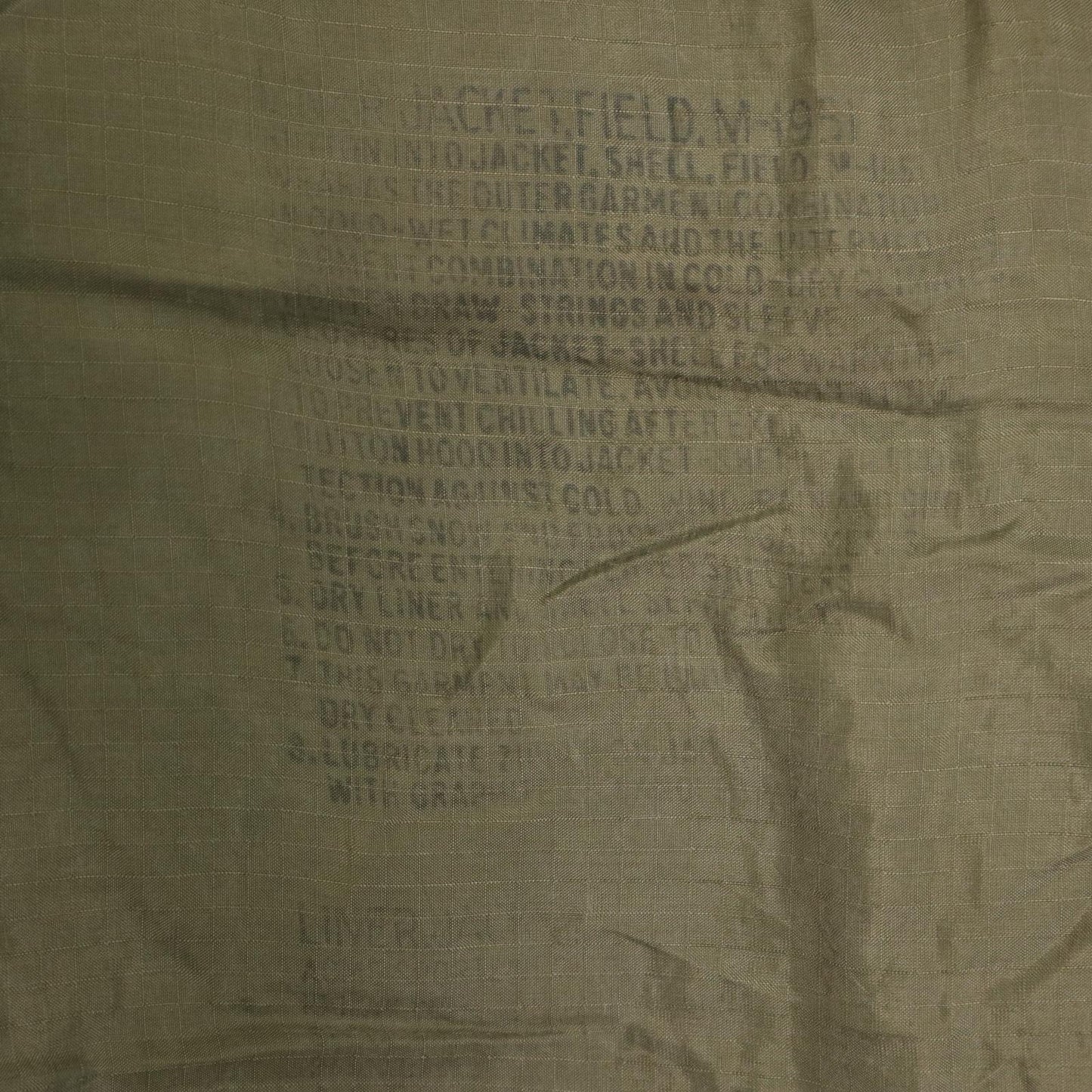 60s U.S. ARMY M-65 Field Jacket 2nd Military Jacket