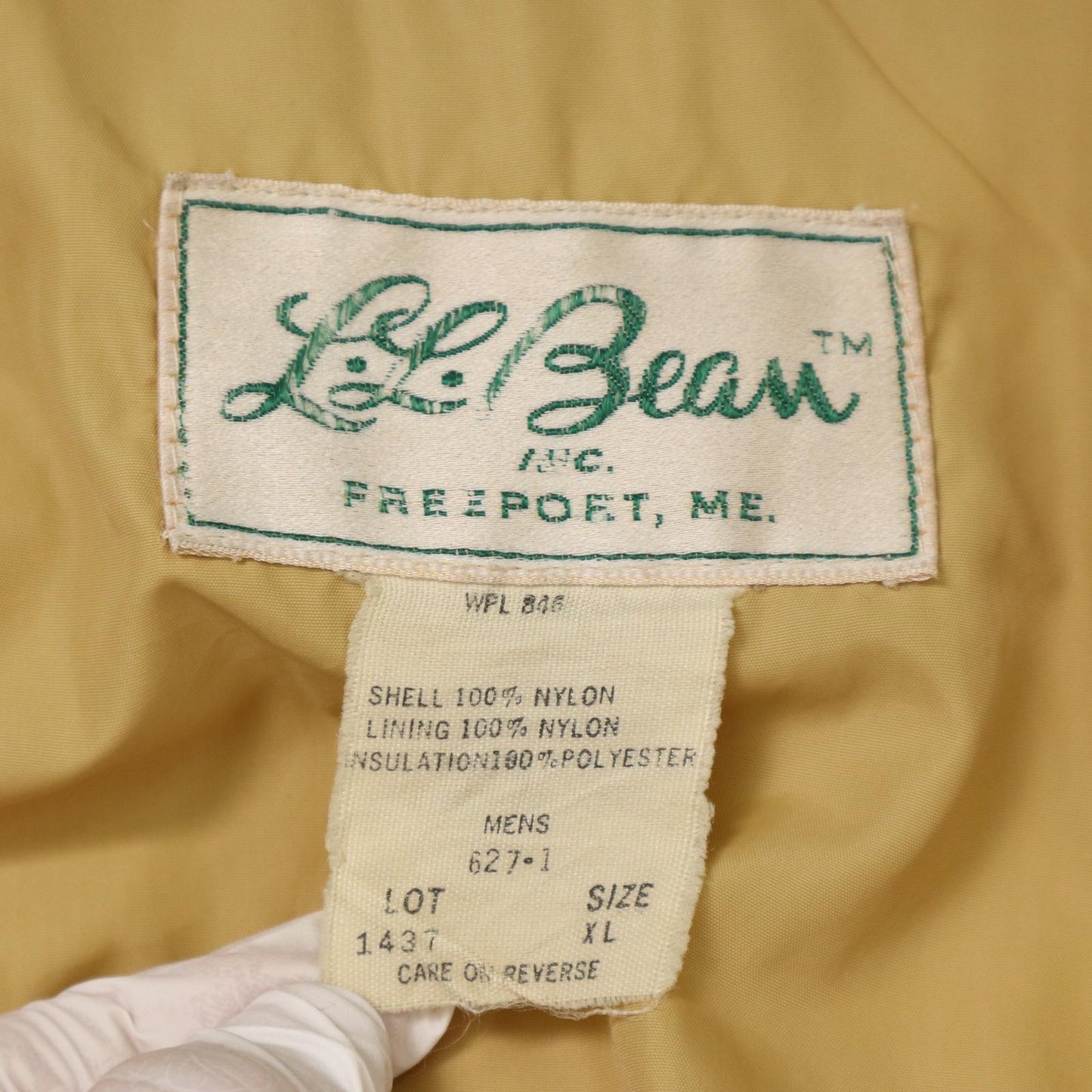 70s L.L.Bean Padded Jacket