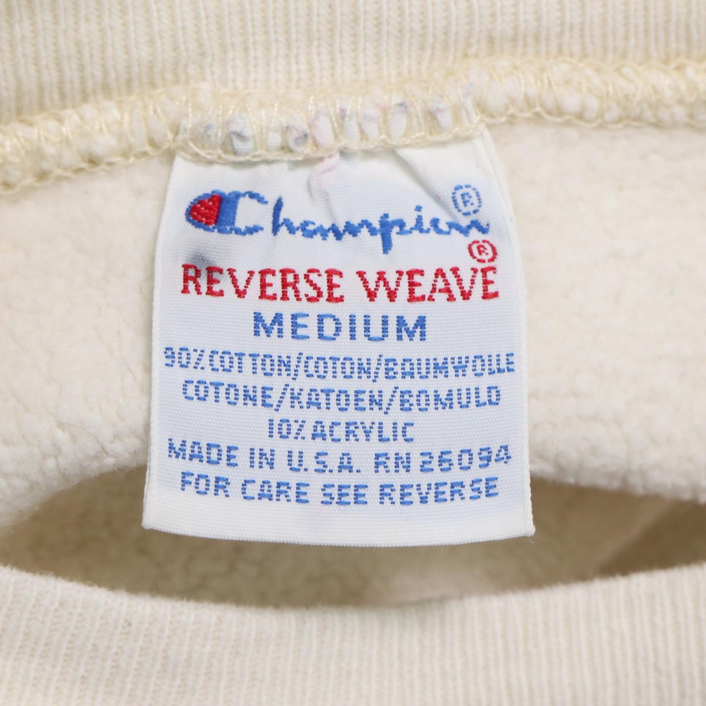 90s Champion REVERSE WEAVE College Sweat