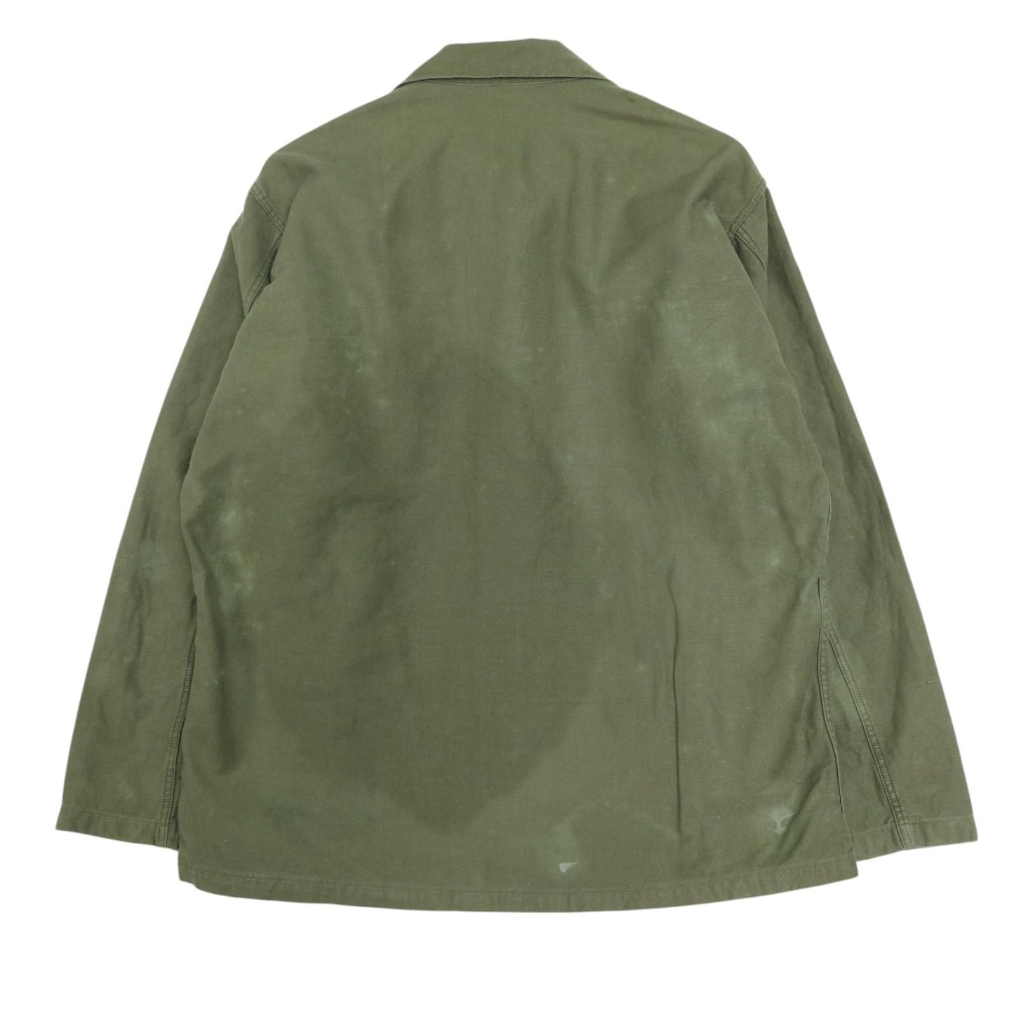 50s U.S. ARMY OG-107 Cotton Sateen Shirt Military Shirt