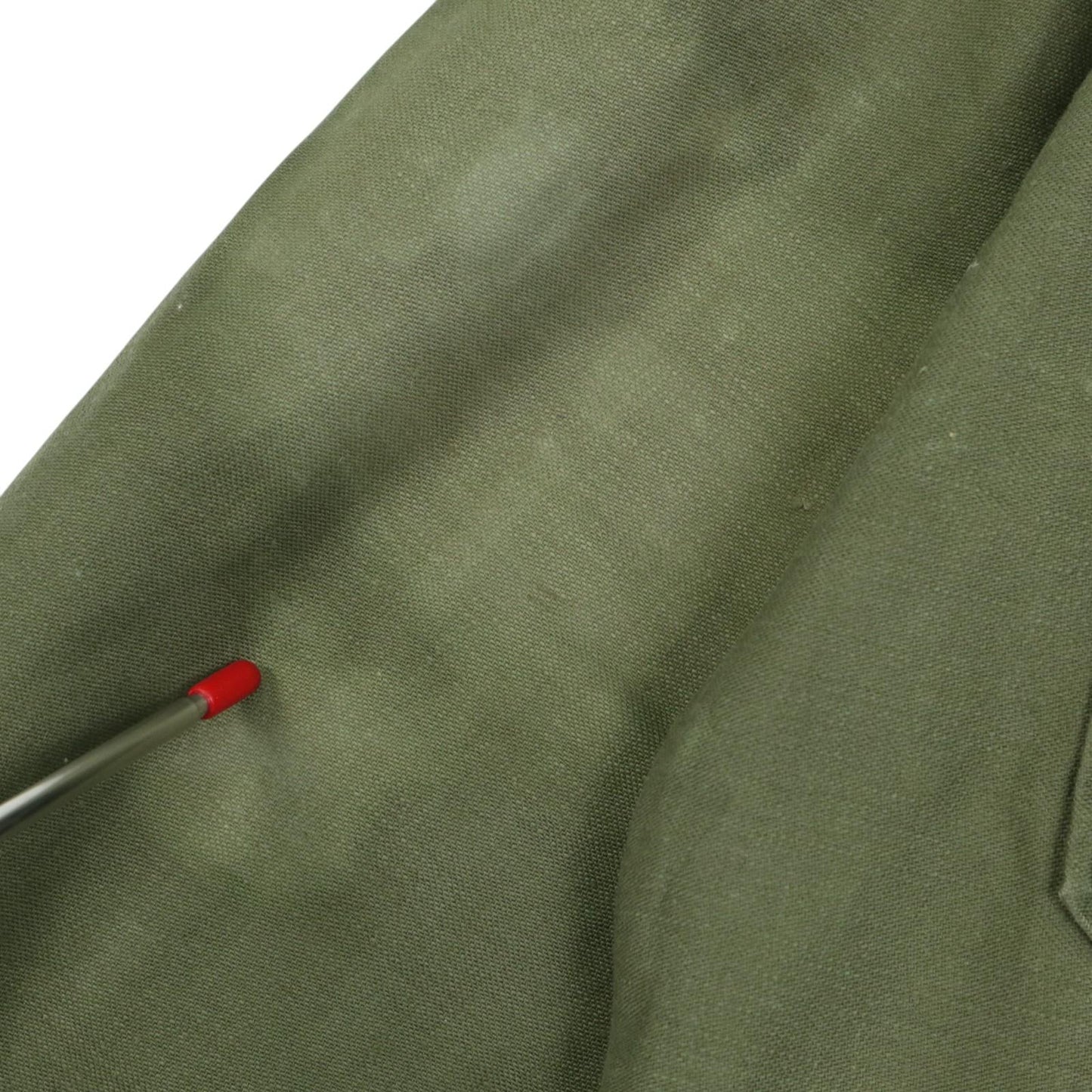 50s U.S. ARMY OG-107 Cotton Sateen Shirt Military Shirt