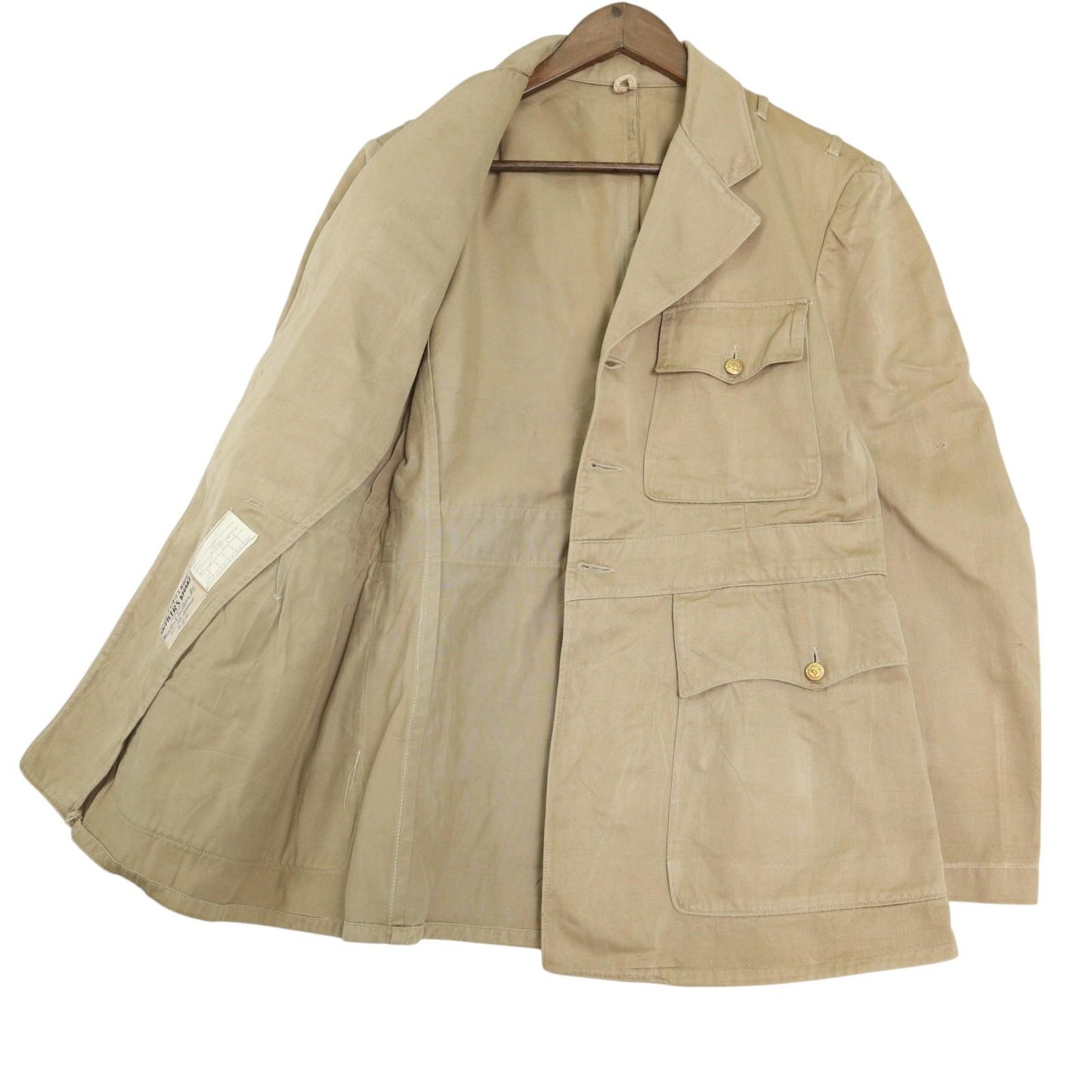40s U.S. NAVY Officer Military Jacket