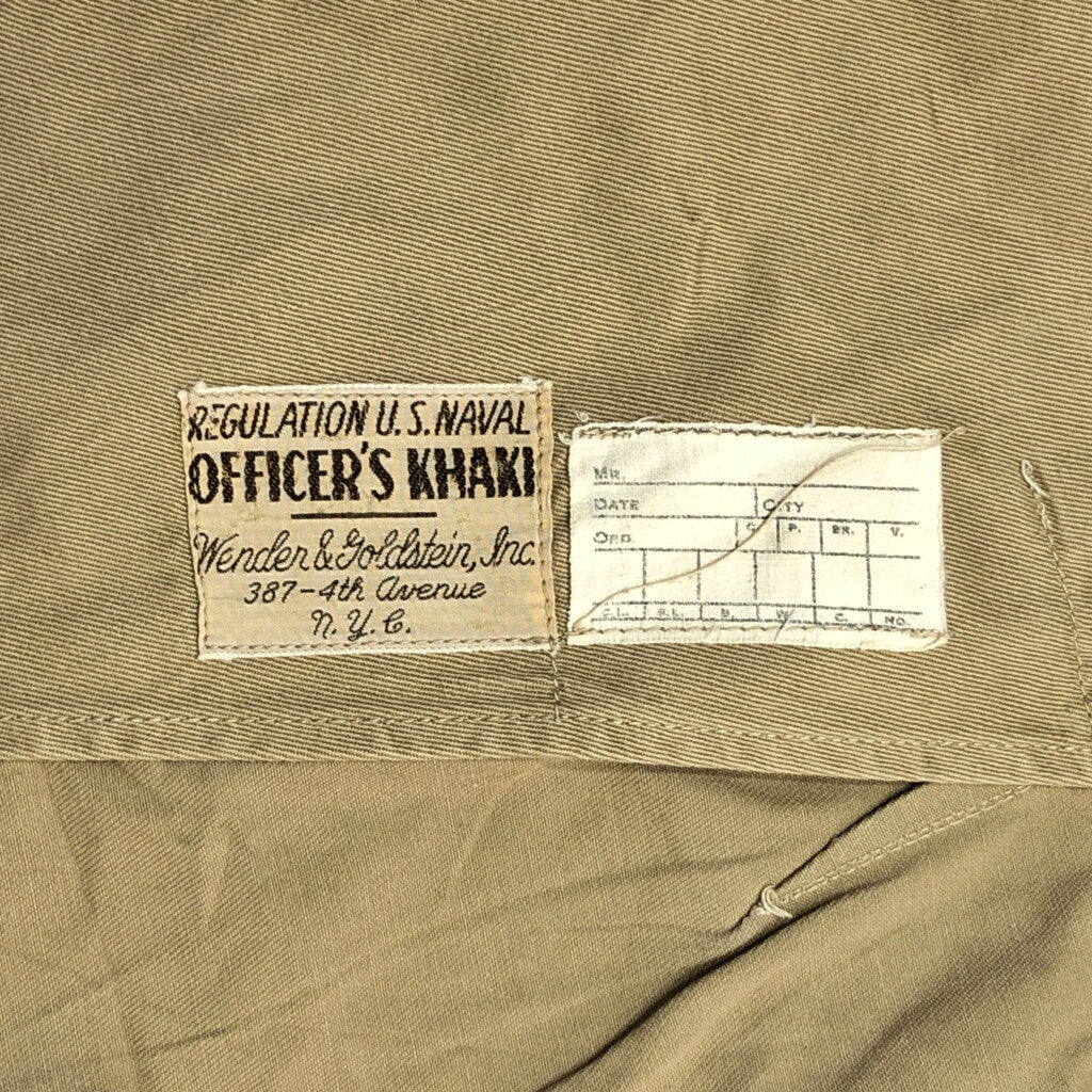 40s U.S. NAVY Officer Military Jacket