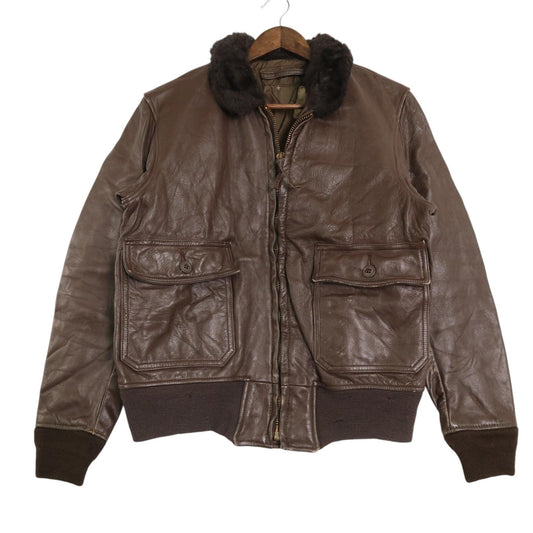 70s U.S. NAVY G-1 Flight Jacket Military Jacket