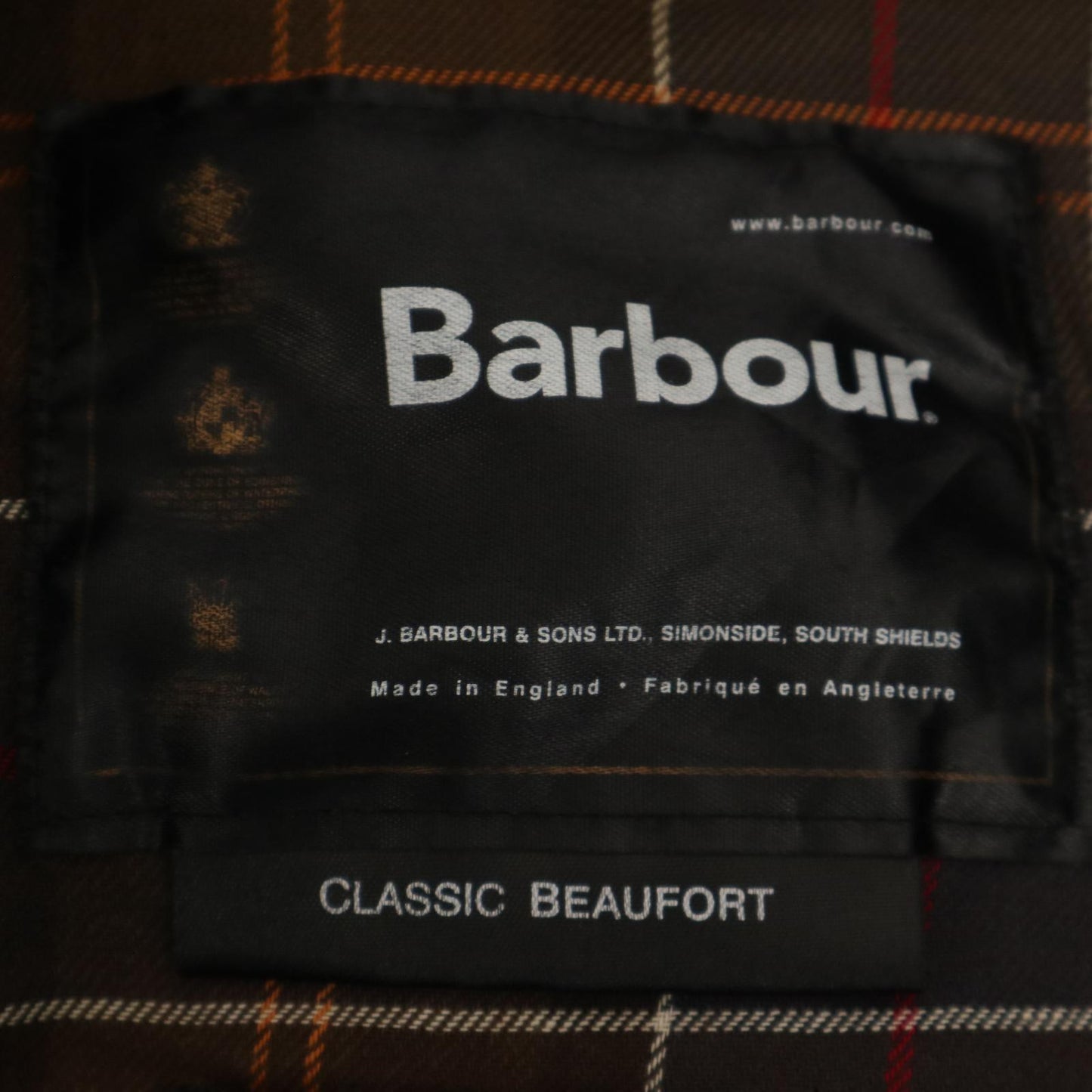 00s Barbour BEAUFORT Oiled Jacket