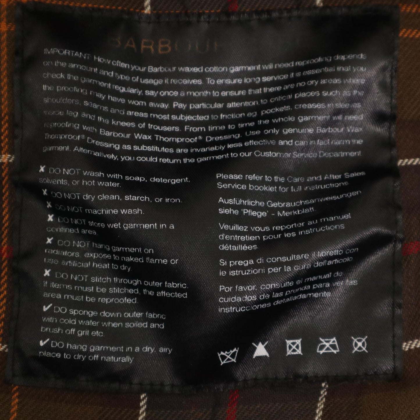 00s Barbour BEAUFORT Oiled Jacket