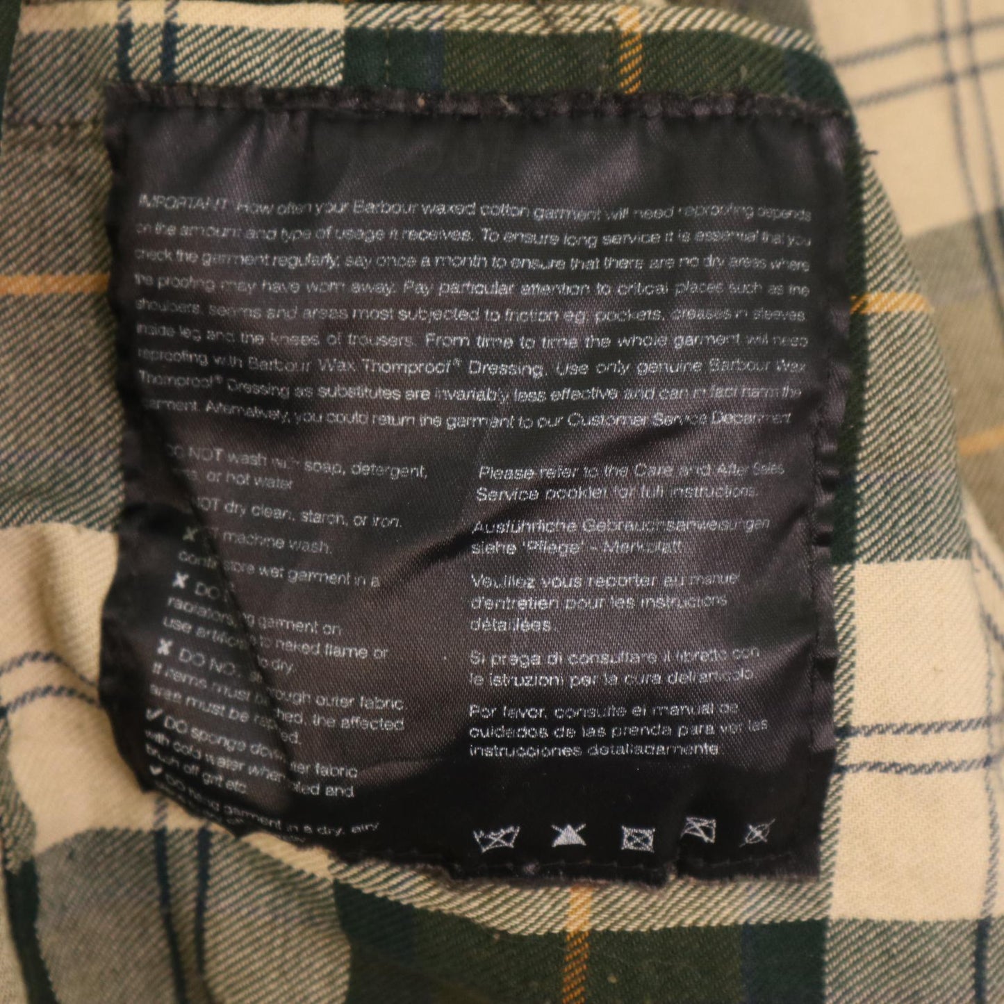 Barbour BORDER Oiled Jacket