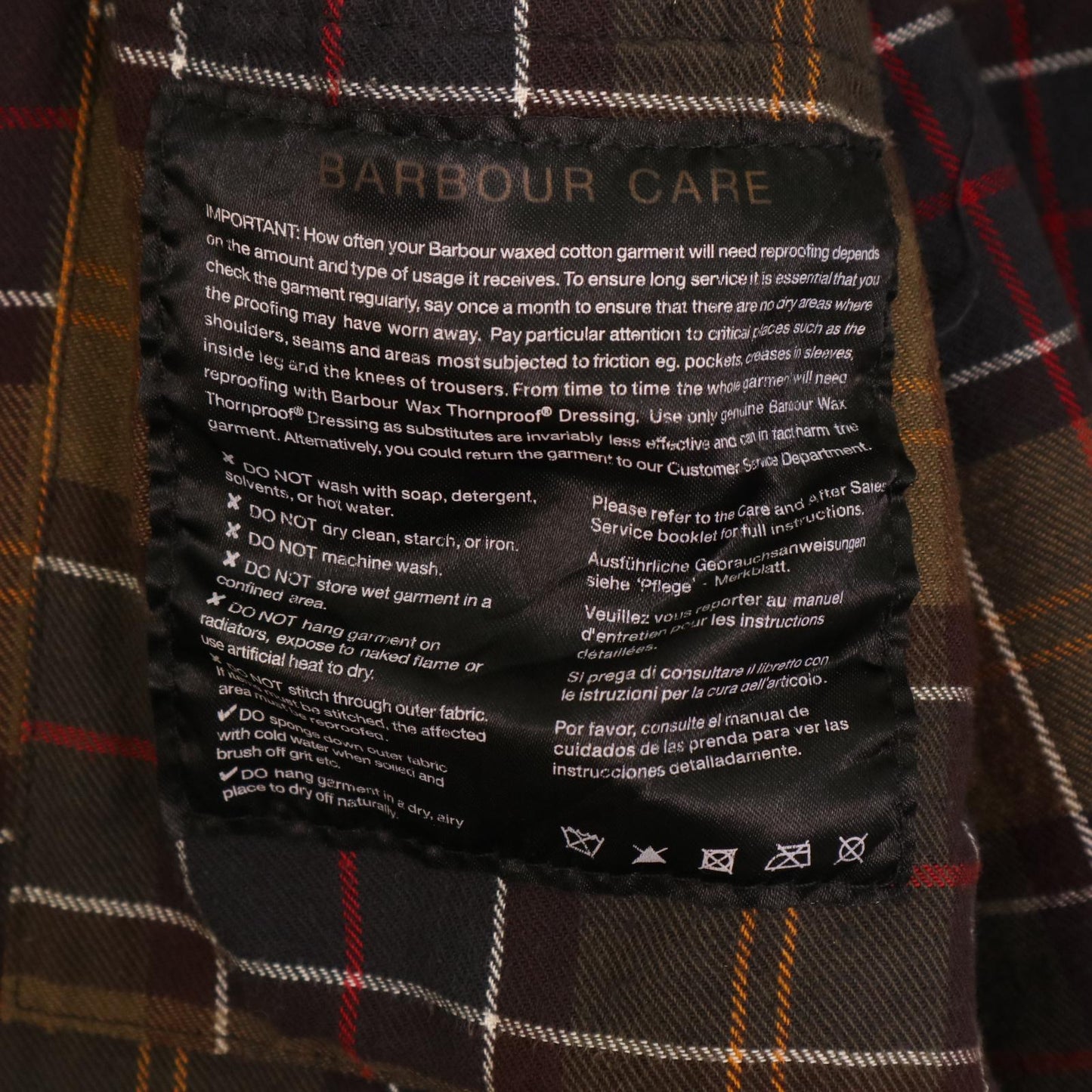 Barbour NORTHUMBRIA Oiled Jacket