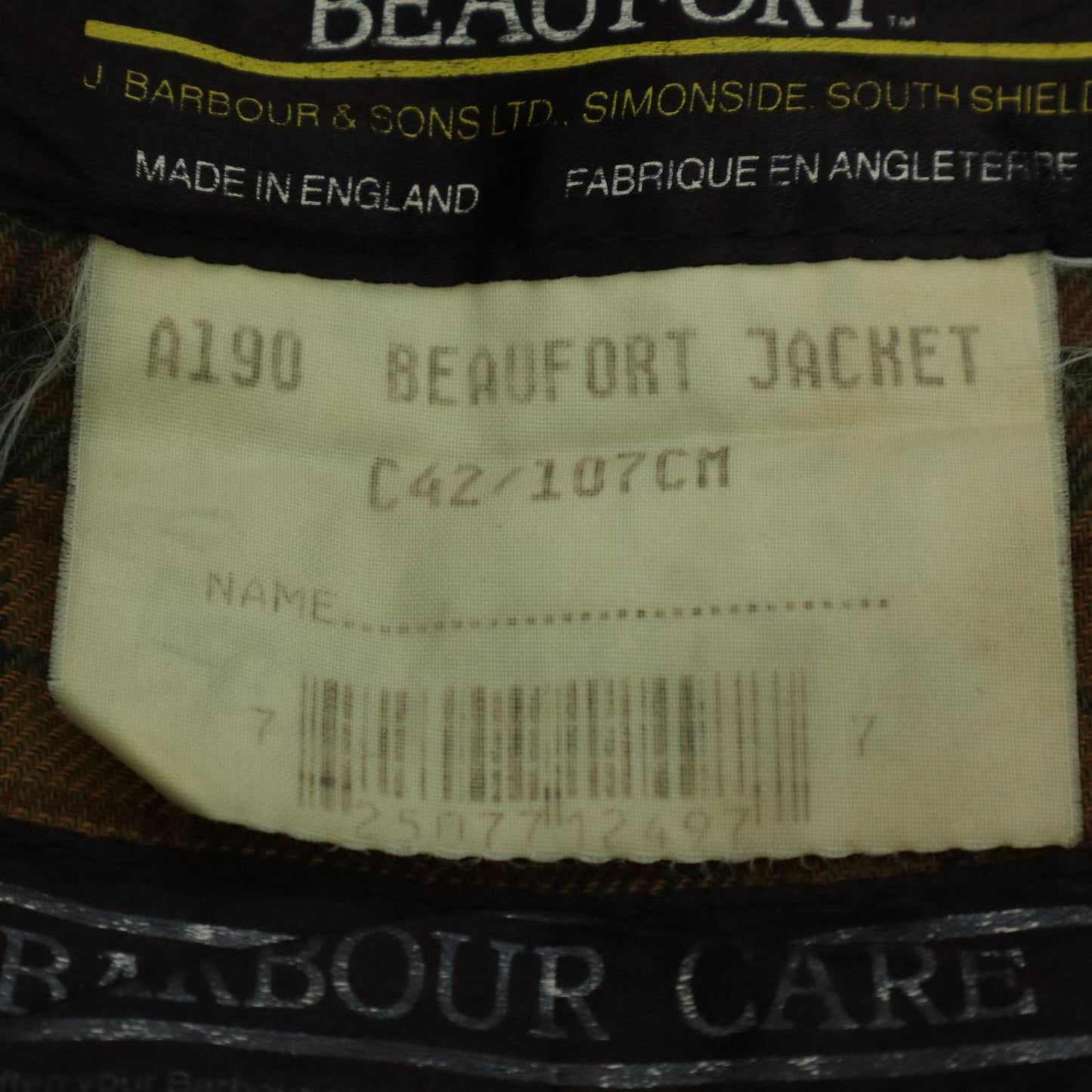 90s Barbour BEAUFORT Oiled Jacket