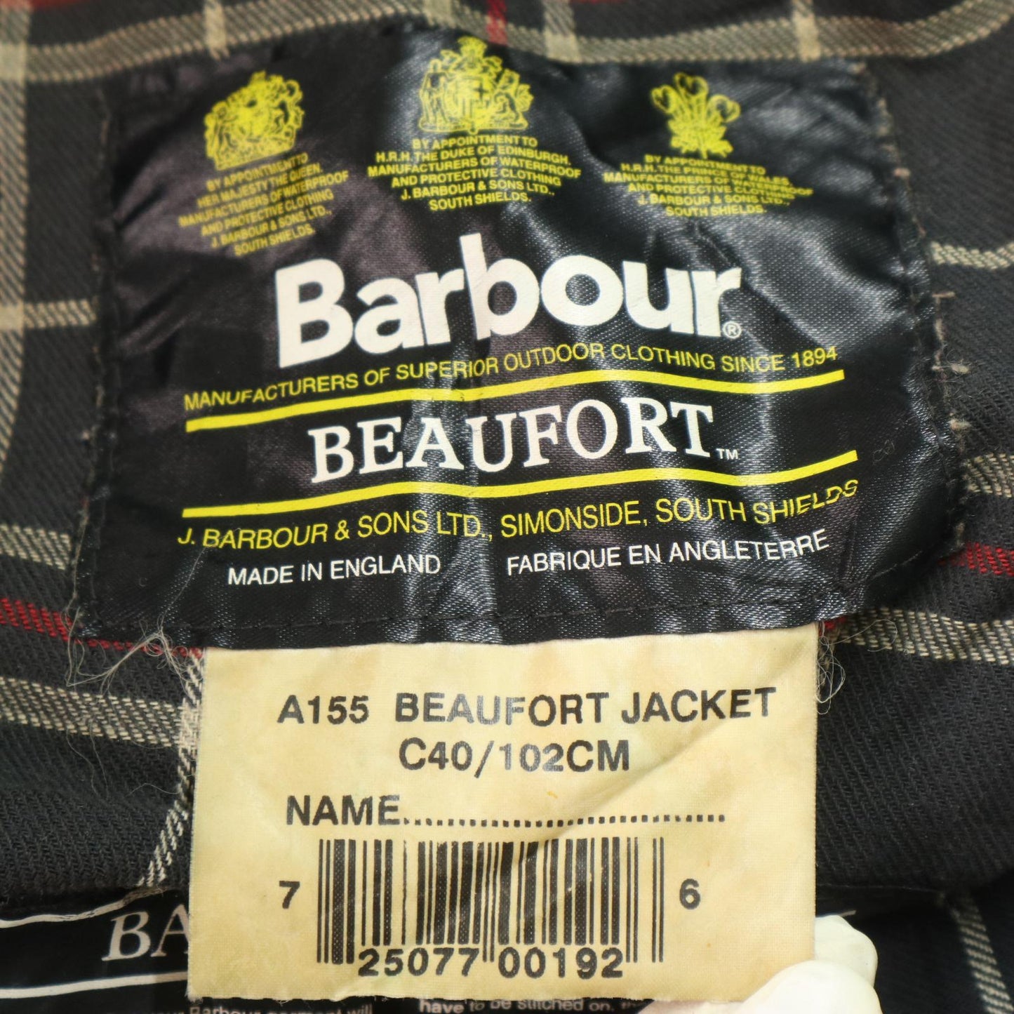 90s Barbour BEAUFORT Oiled Jacket