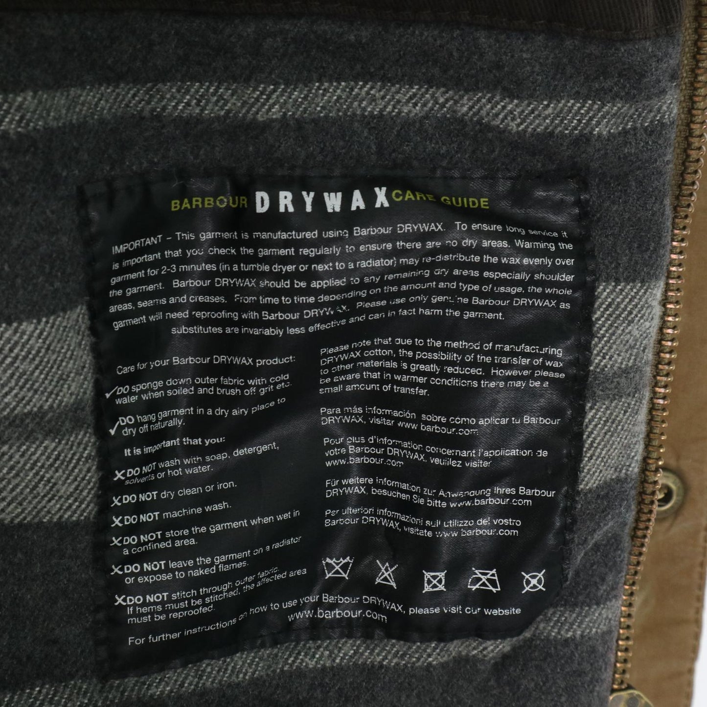 Barbour Oiled Jacket