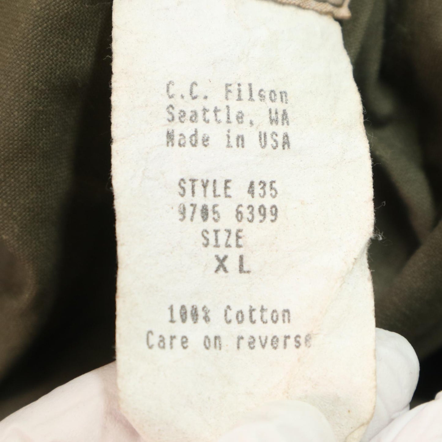 70s FILSON Oiled Jacket