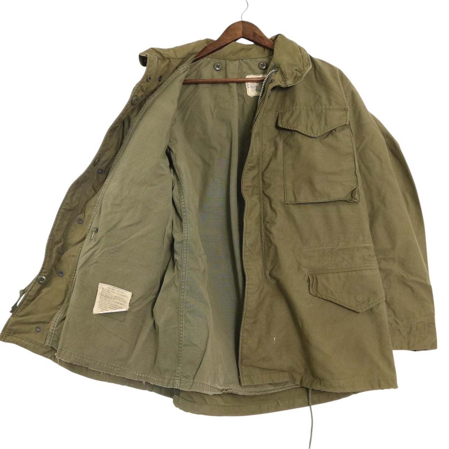 60s U.S. ARMY M-65 Field Jacket 2nd Military Jacket